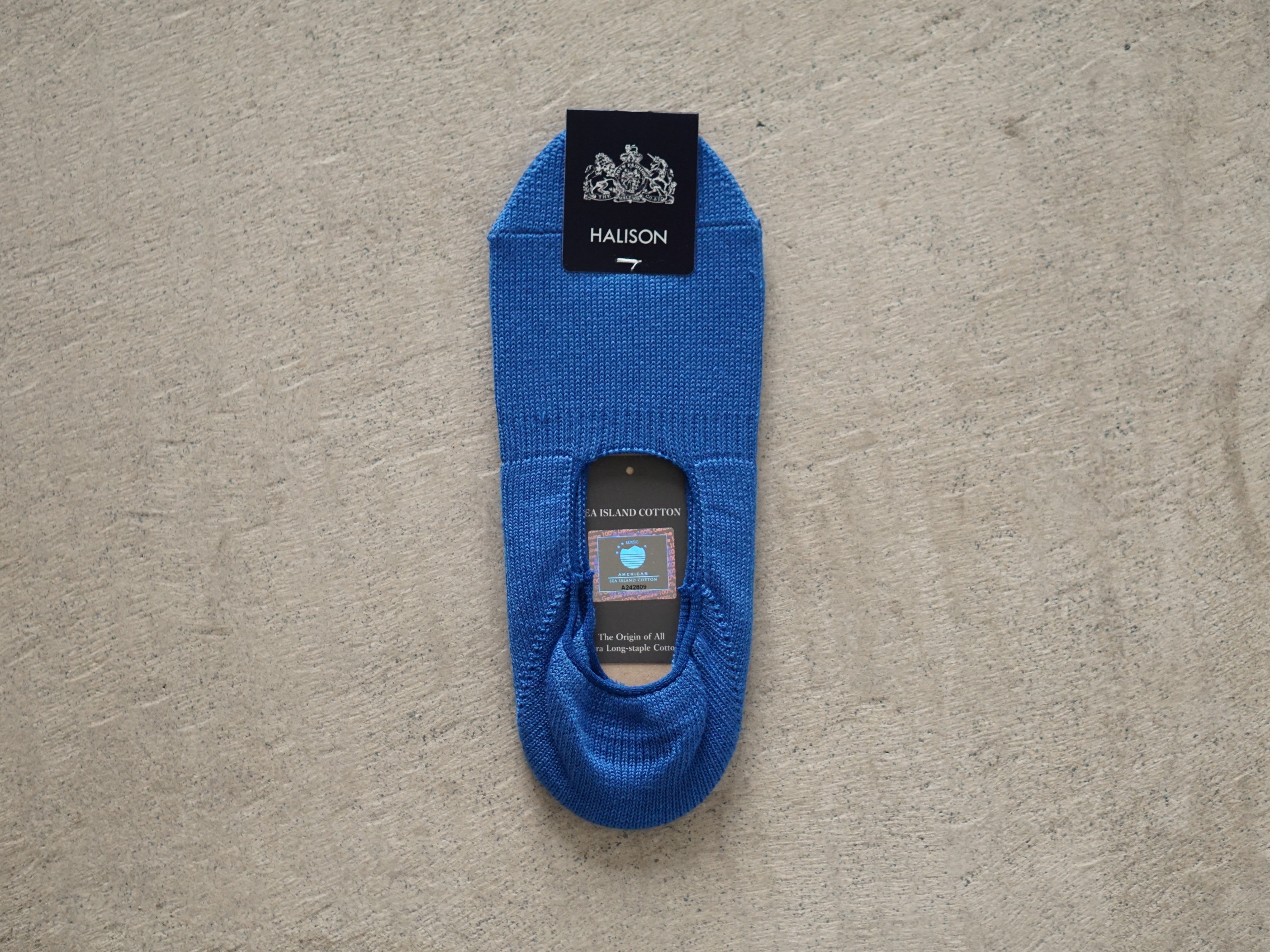 HALISON Sea Island Cotton Boat Socks