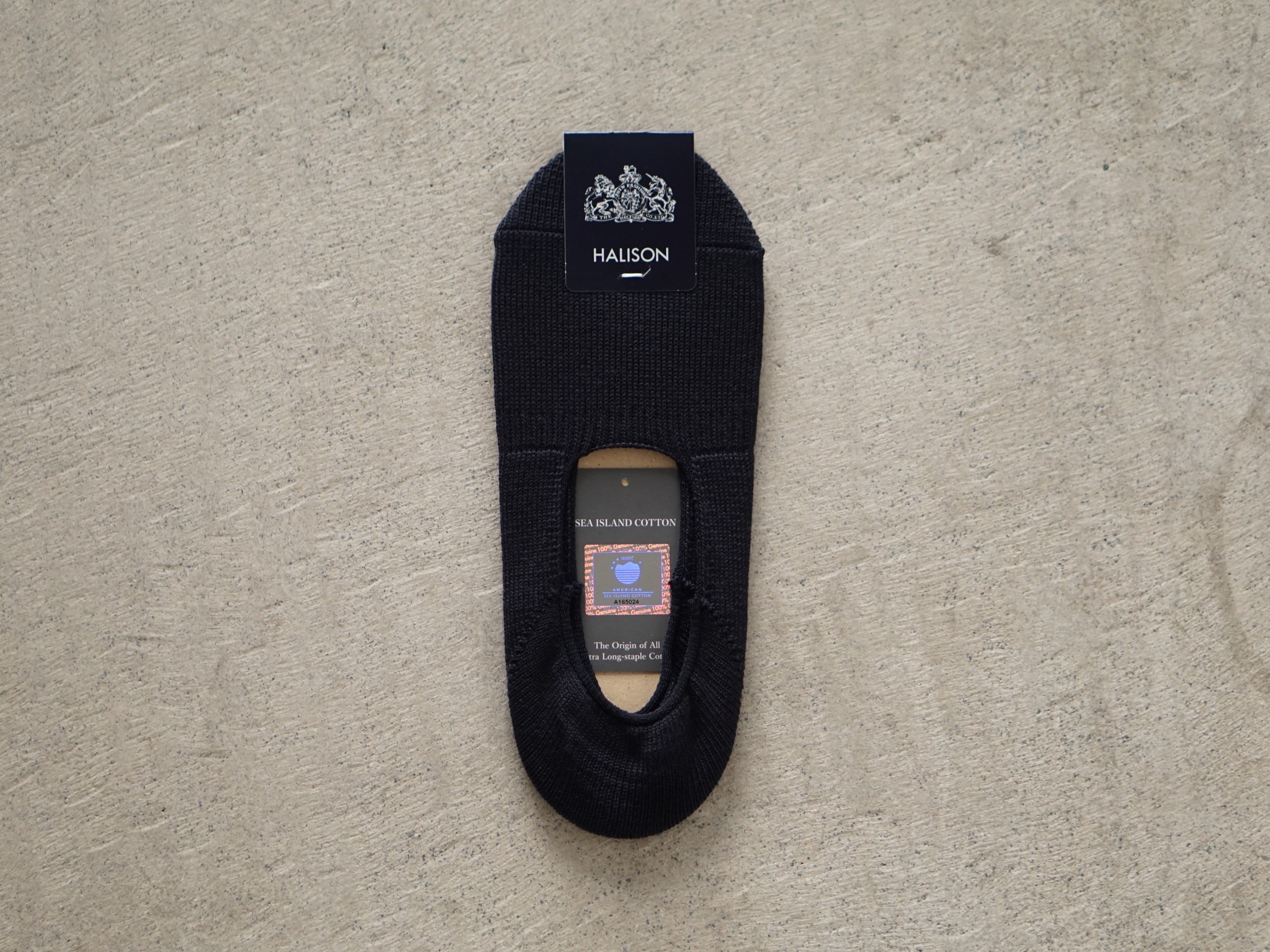 HALISON Sea Island Cotton Boat Socks