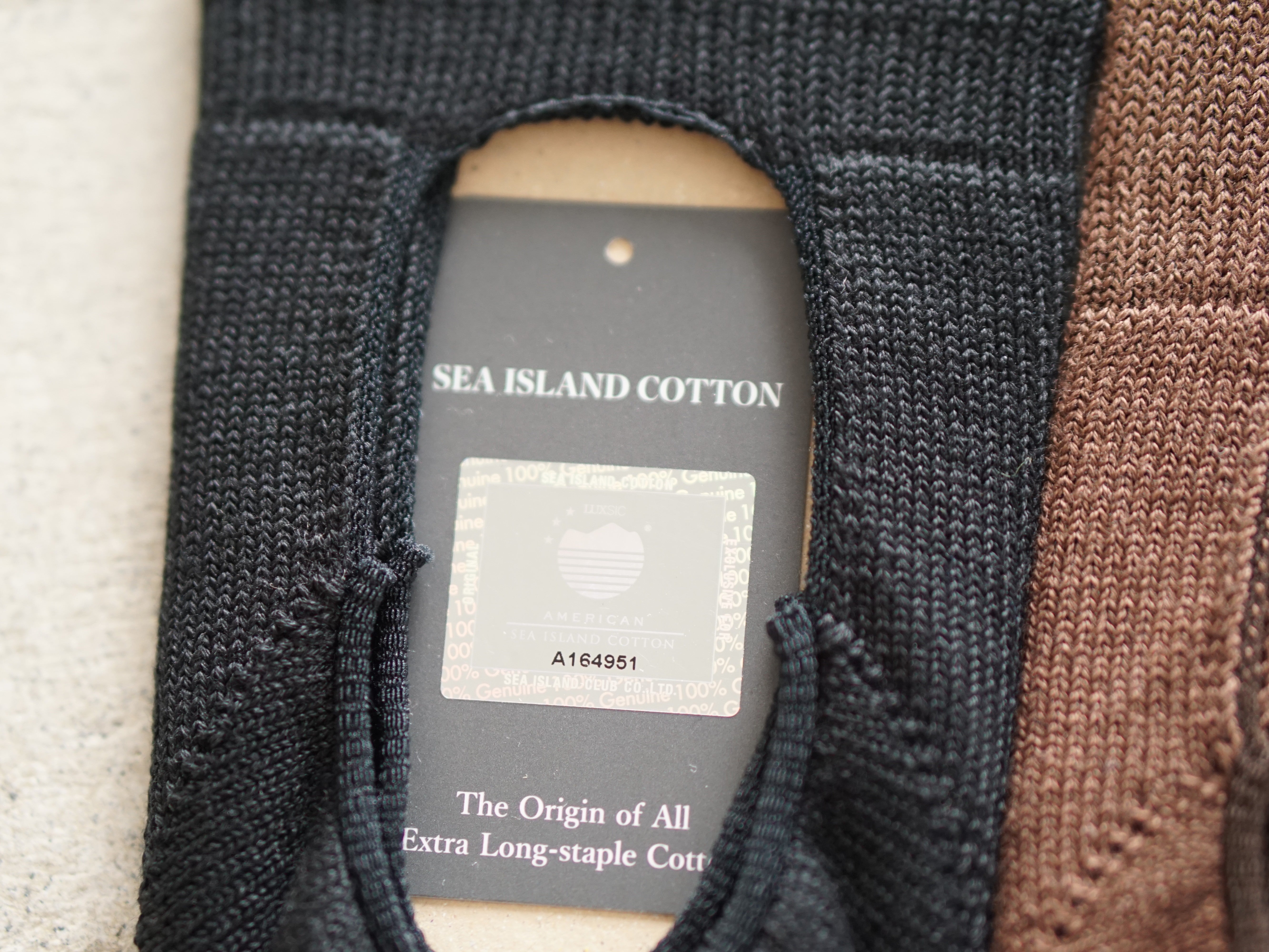 HALISON Sea Island Cotton Boat Socks