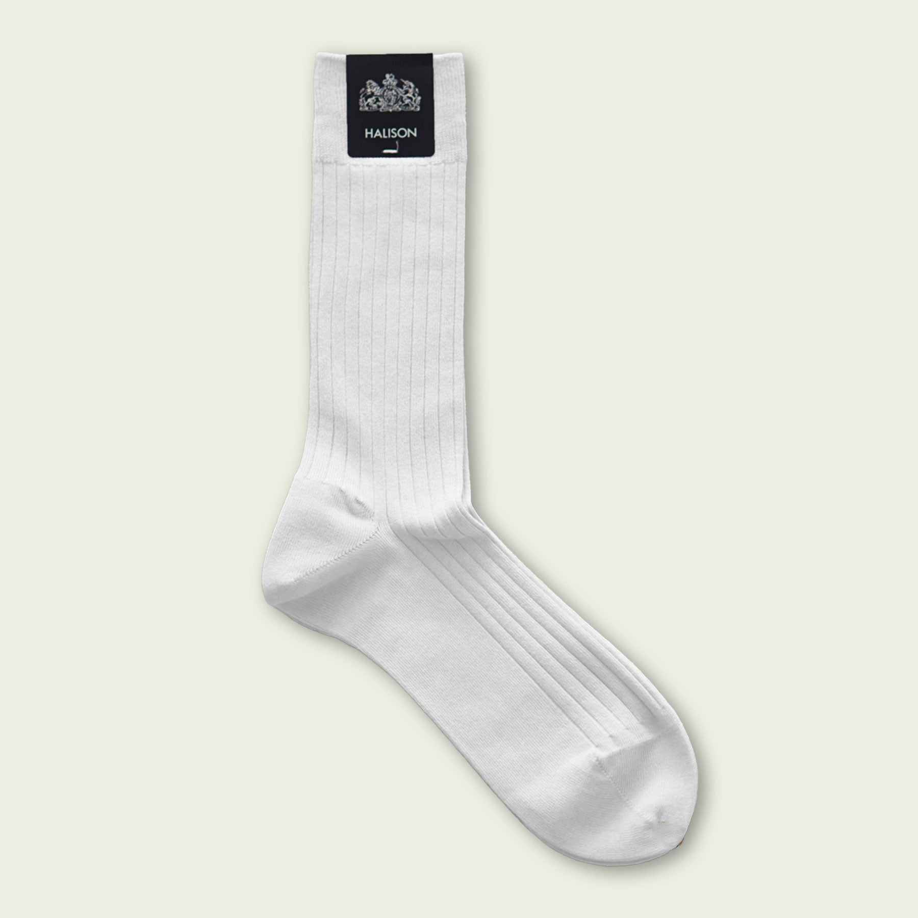 HALISON×MOONCASTLE Ice Cotton Rib Socks