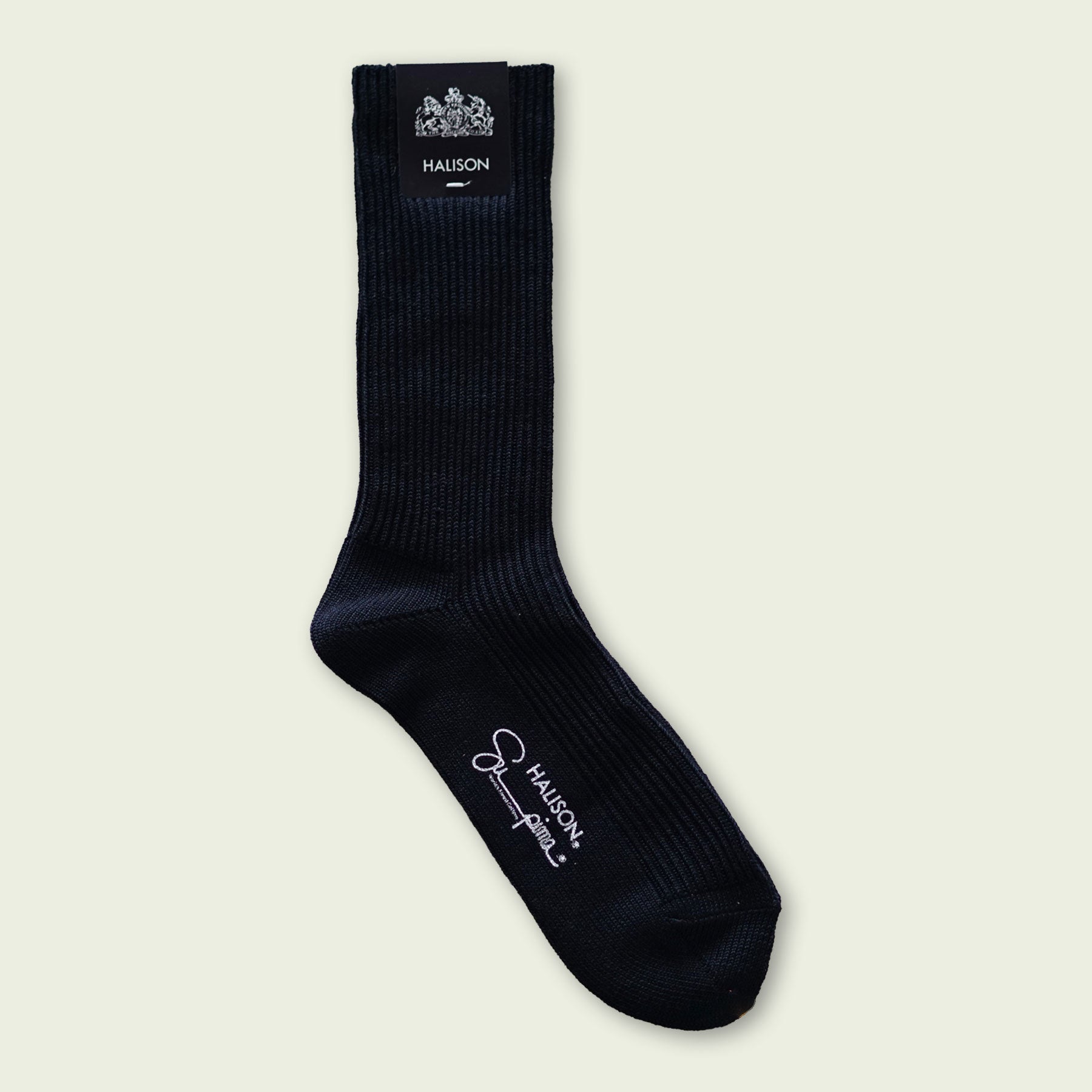 HALISON Supima Rib Socks