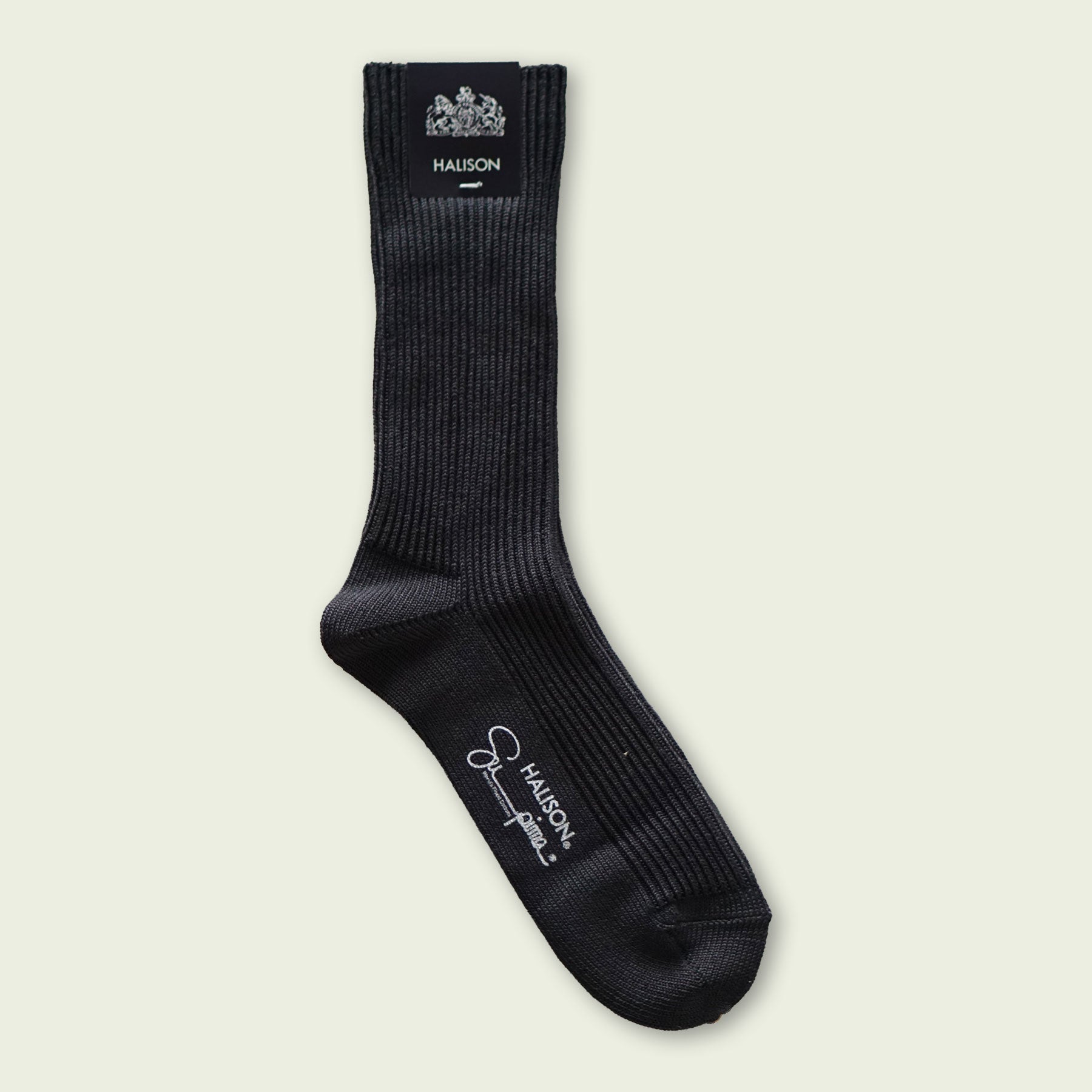 HALISON Supima Rib Socks