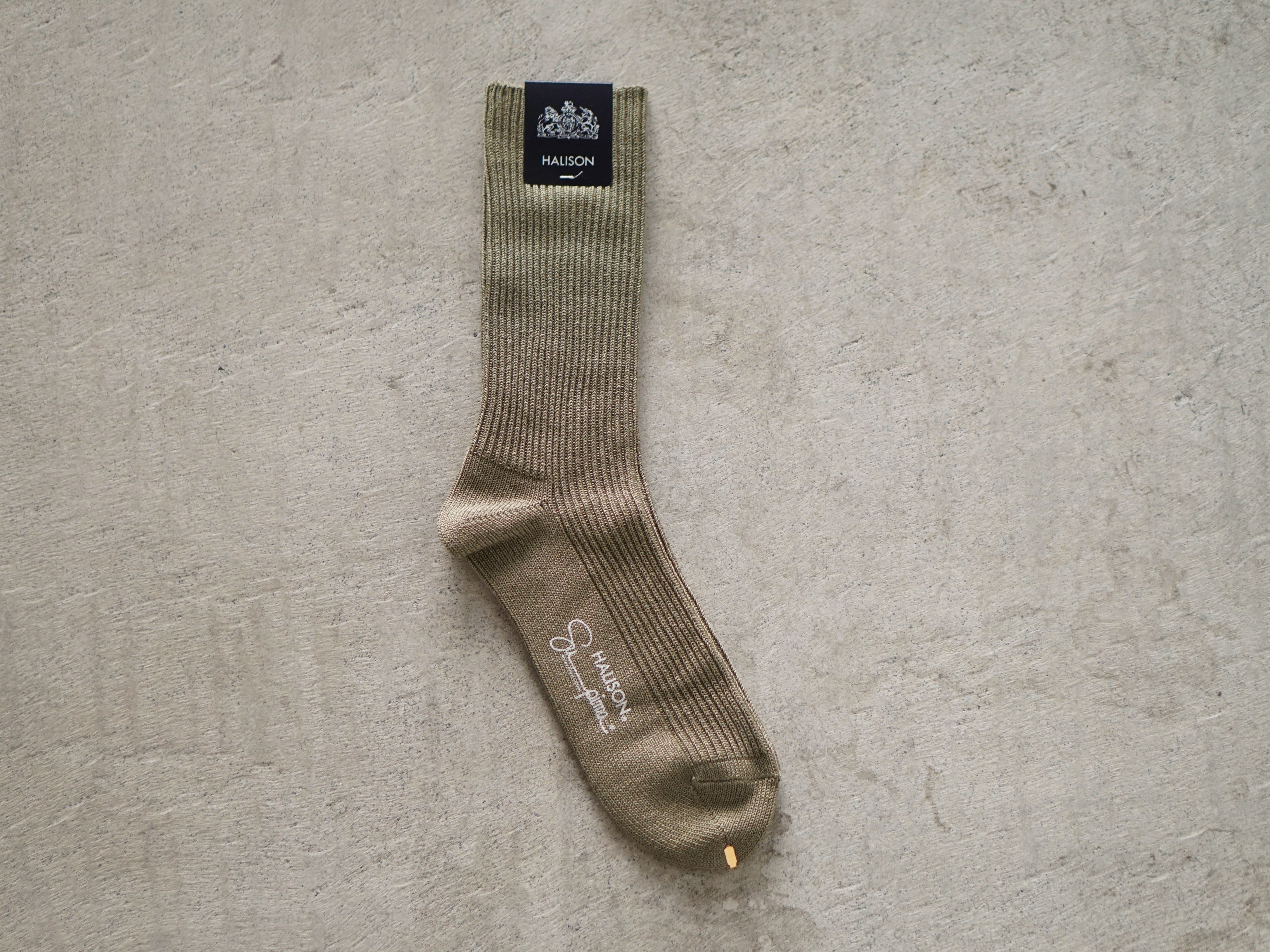 HALISON Supima Rib Socks