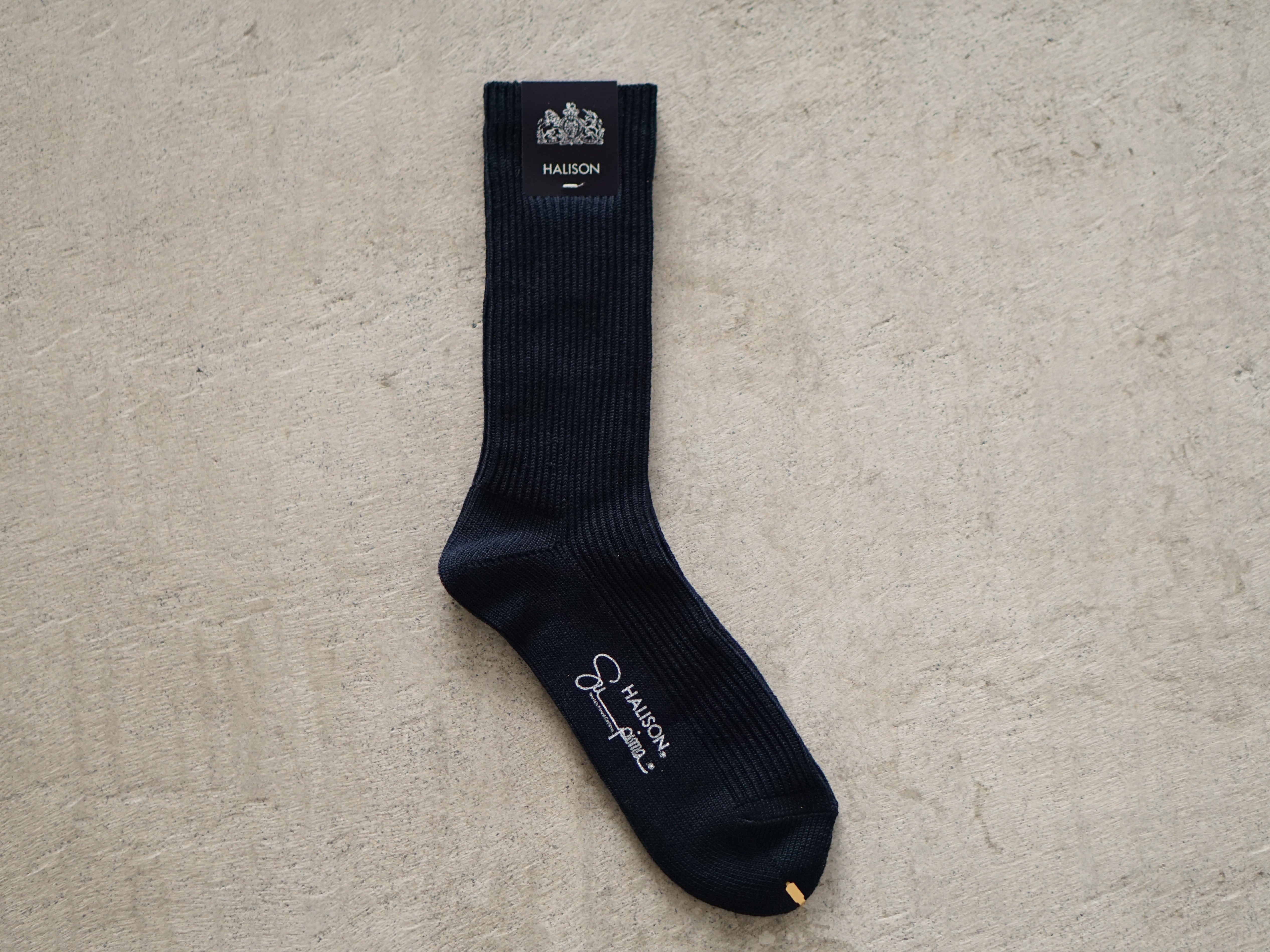 HALISON Supima Rib Socks