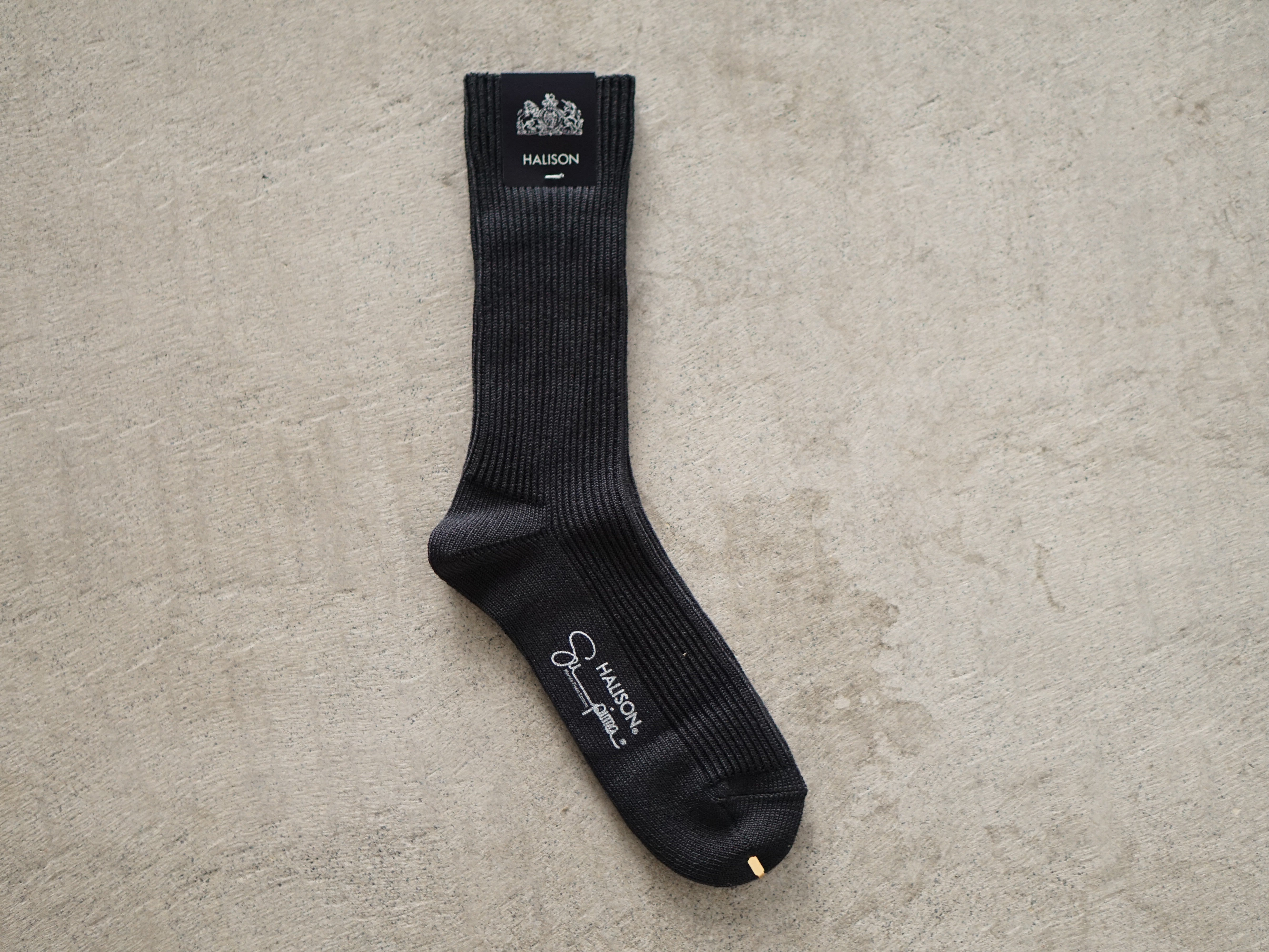 HALISON Supima Rib Socks