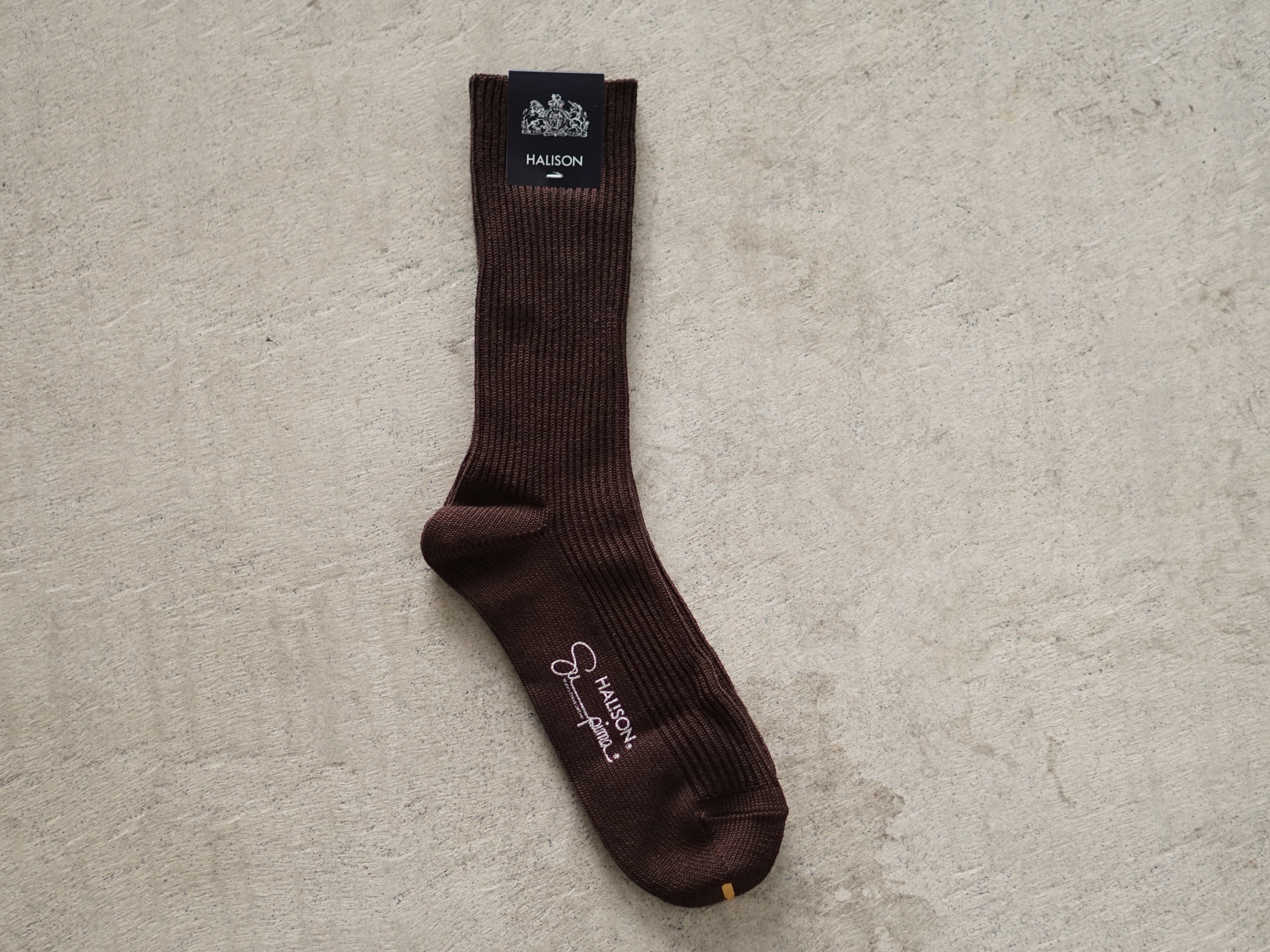 HALISON Supima Rib Socks