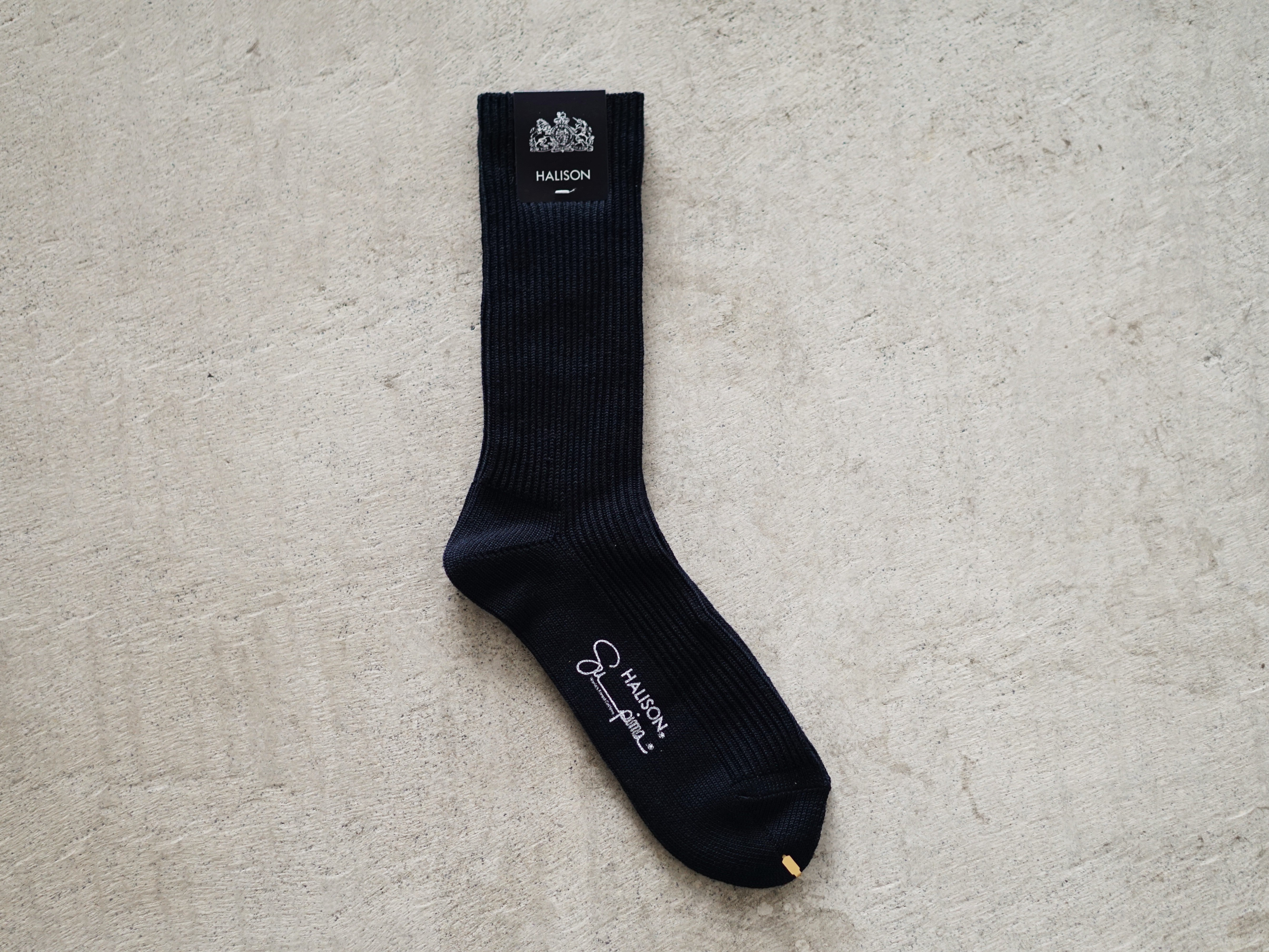 HALISON Supima Rib Socks