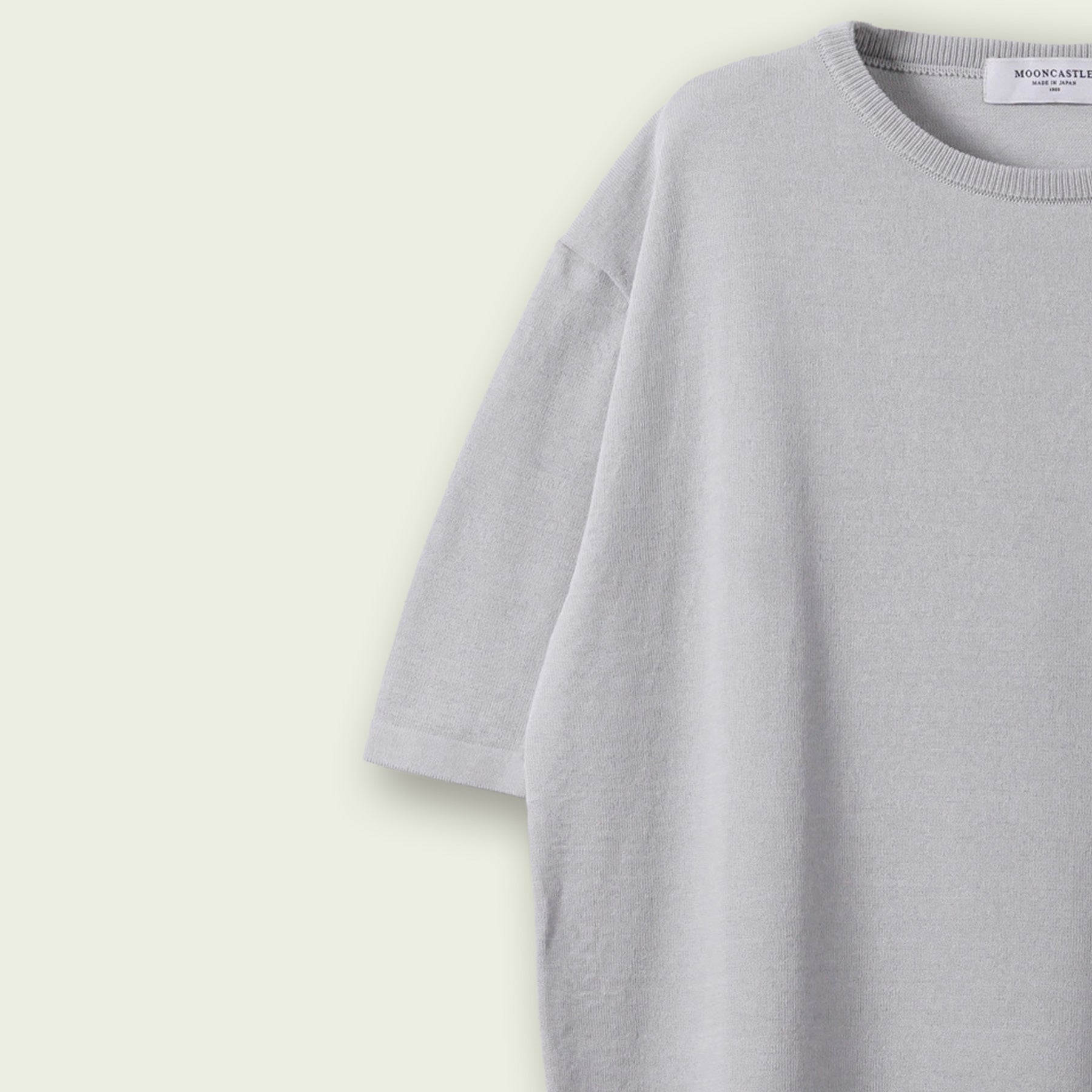 【UNISEX】ICE COTTON RELAX CREWNECK