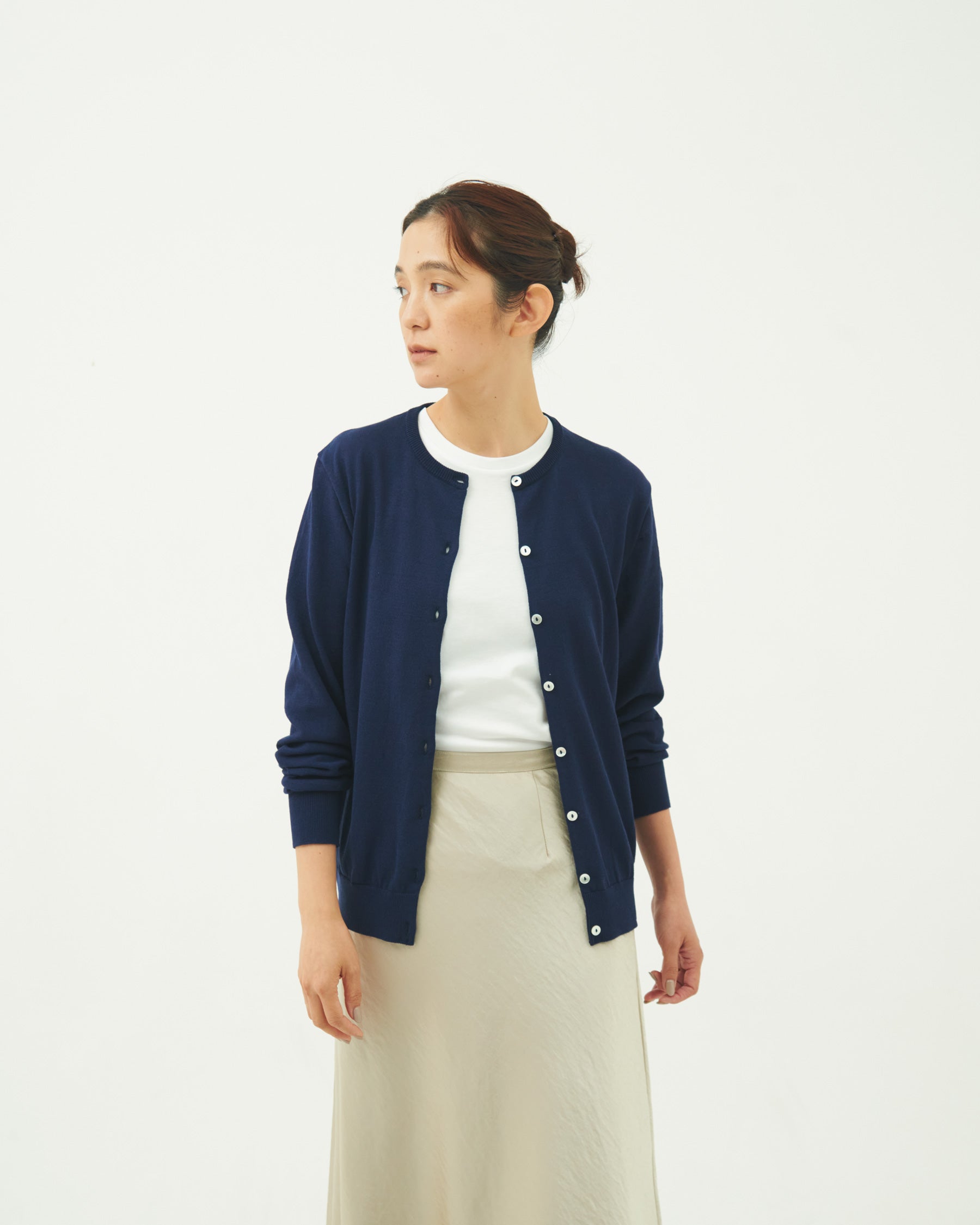 【WOMEN】ICE COTTON CARDIGAN