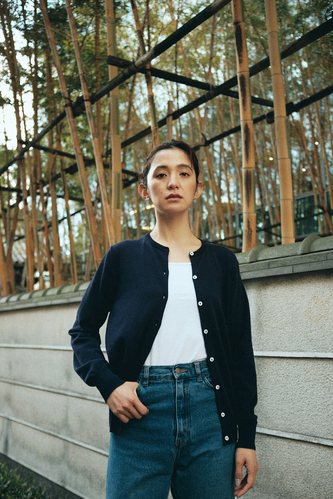 【WOMEN】ICE COTTON CARDIGAN