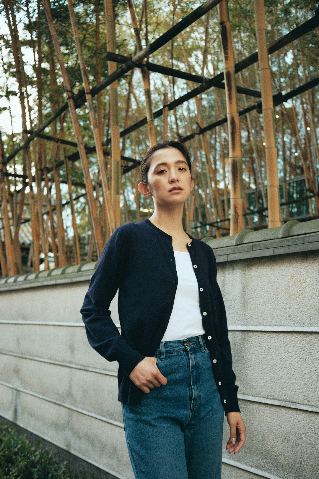 【WOMEN】ICE COTTON CARDIGAN