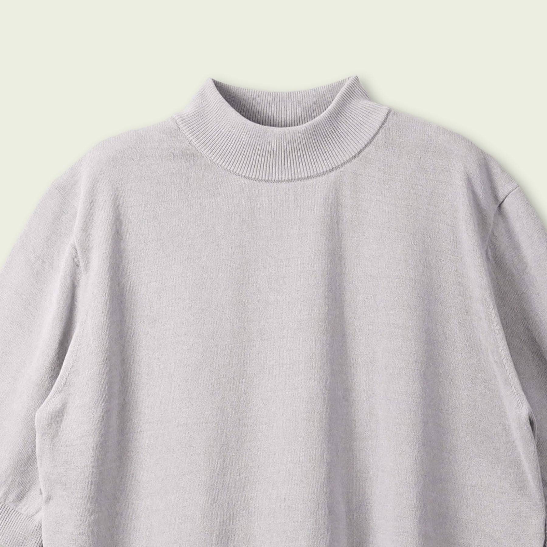 【WOMEN】ICE COTTON MOCKNECK