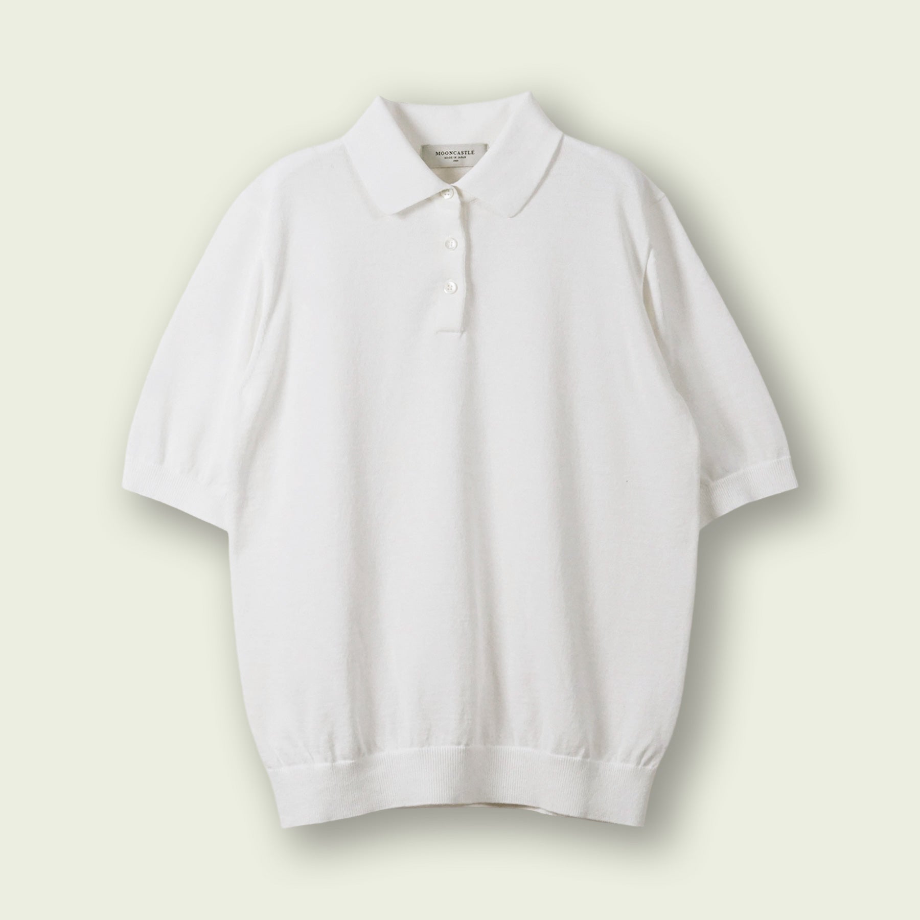 【WOMEN】ICE COTTON POLONECK