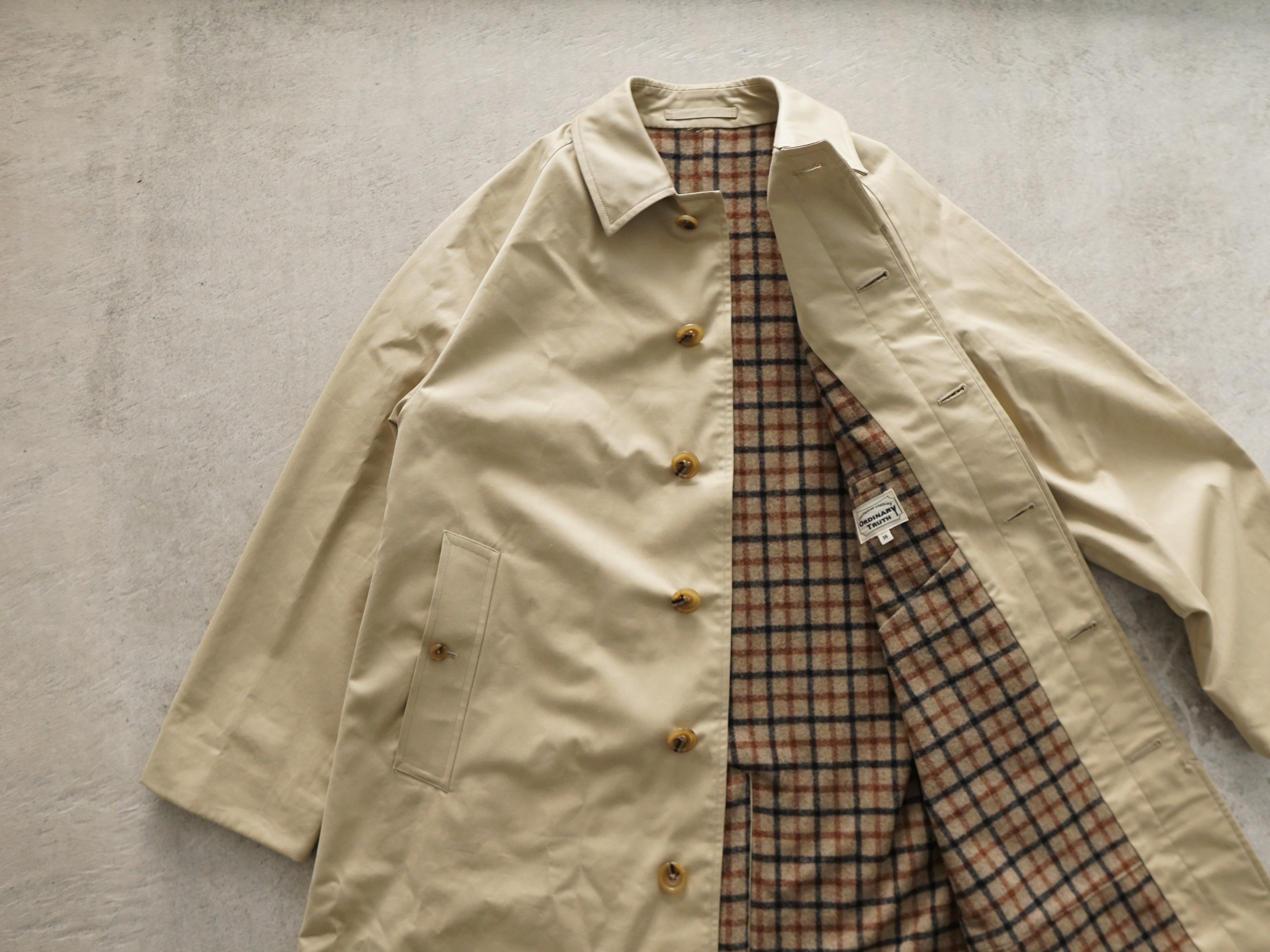Ordinary Truth BALMACAAN SINGLE RAGLAN COAT