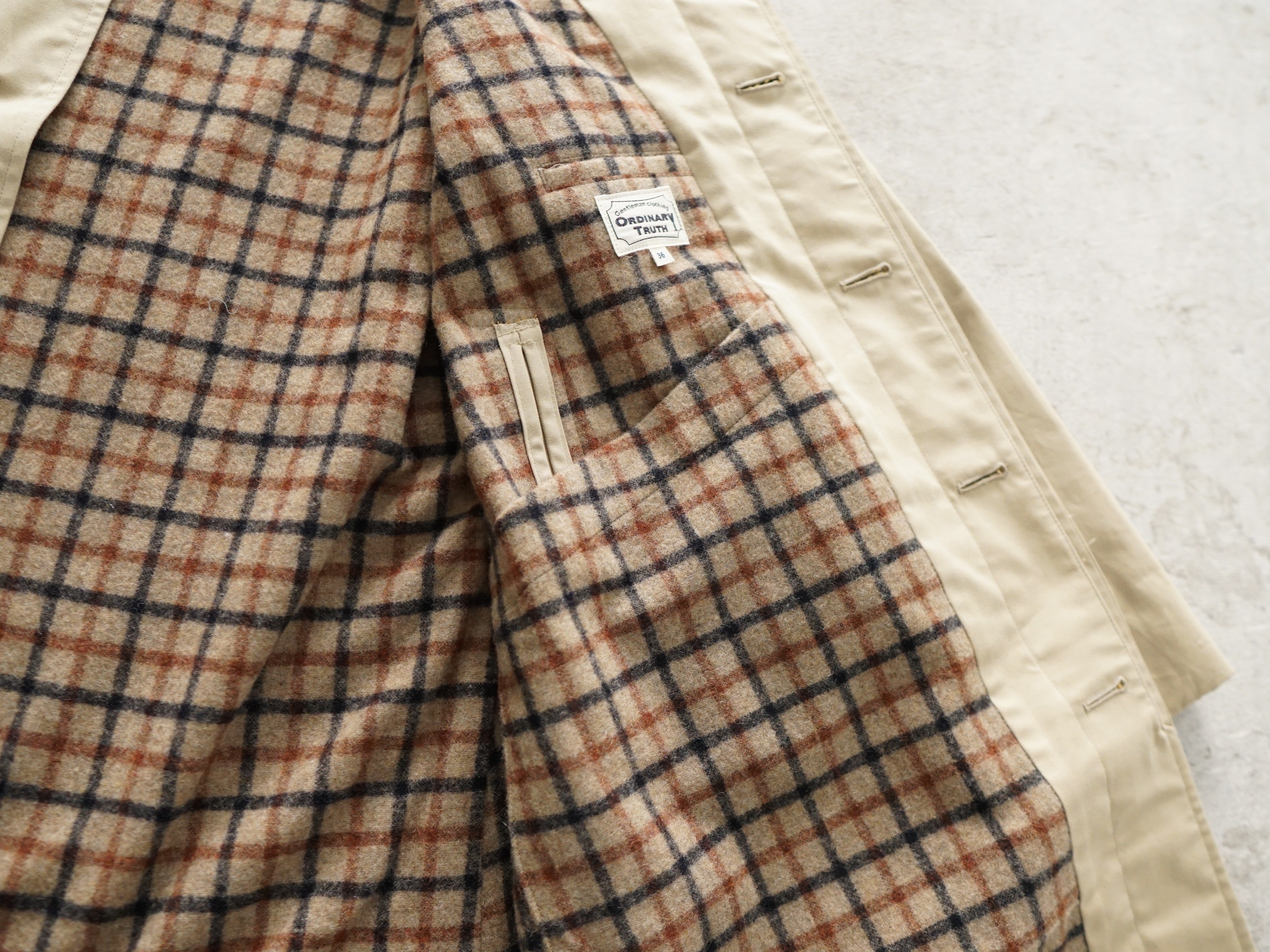 Ordinary Truth BALMACAAN SINGLE RAGLAN COAT