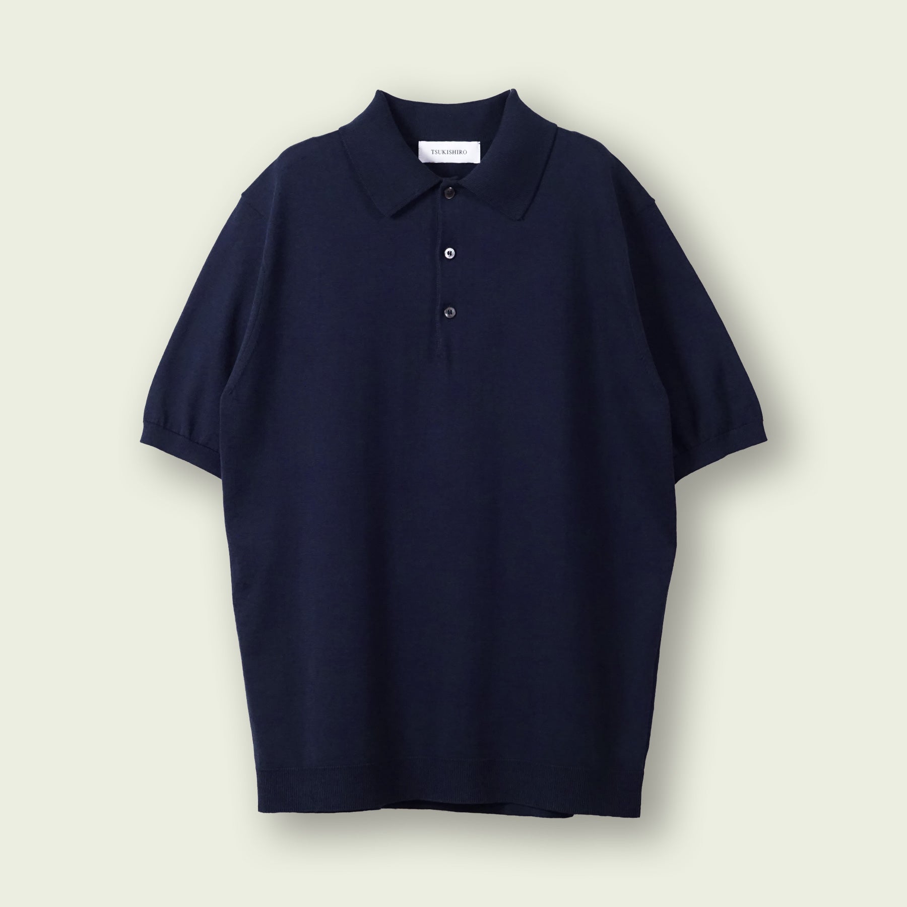 NEW】SEA ISLAND COTTON POLONECK