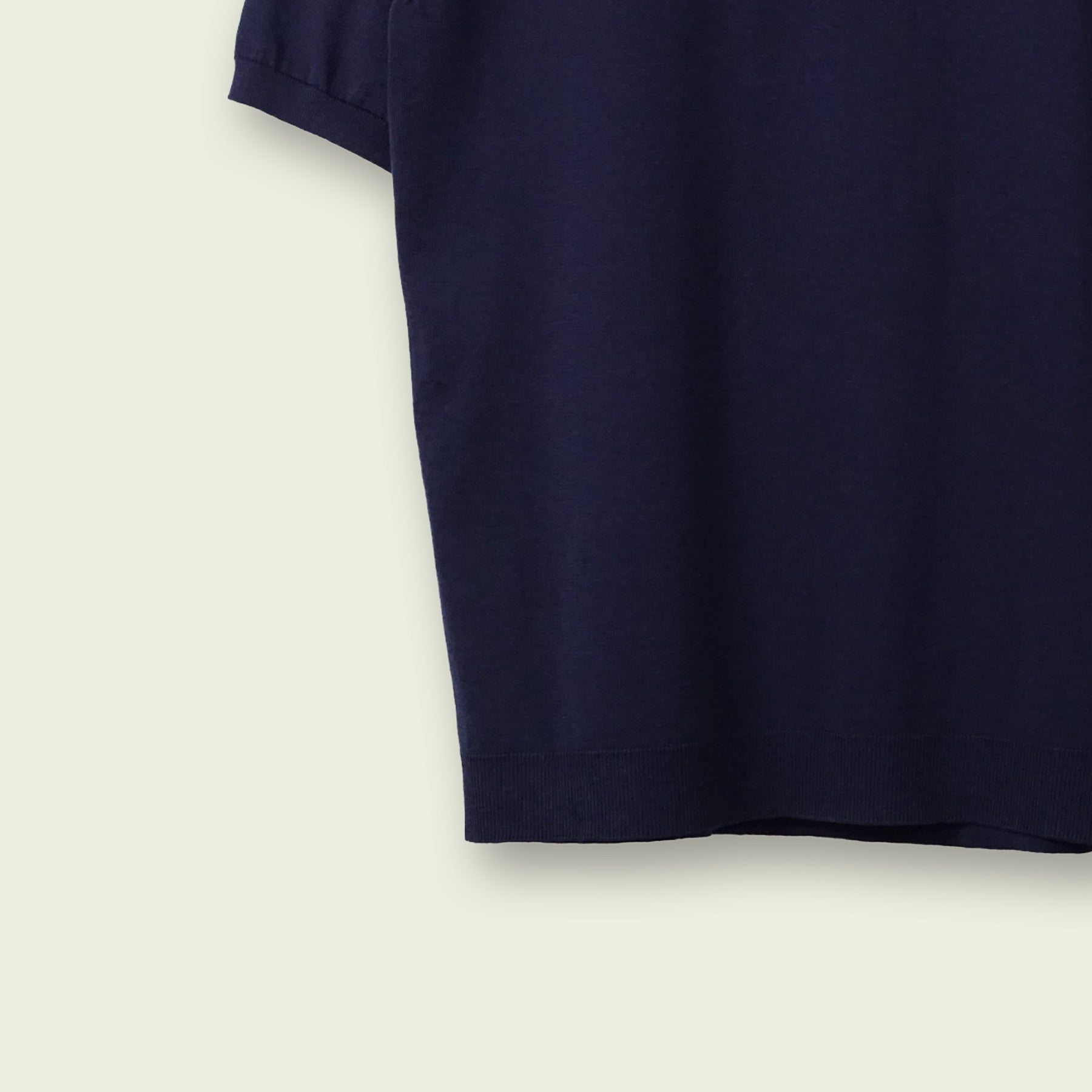 【NEW】SEA ISLAND COTTON POLONECK