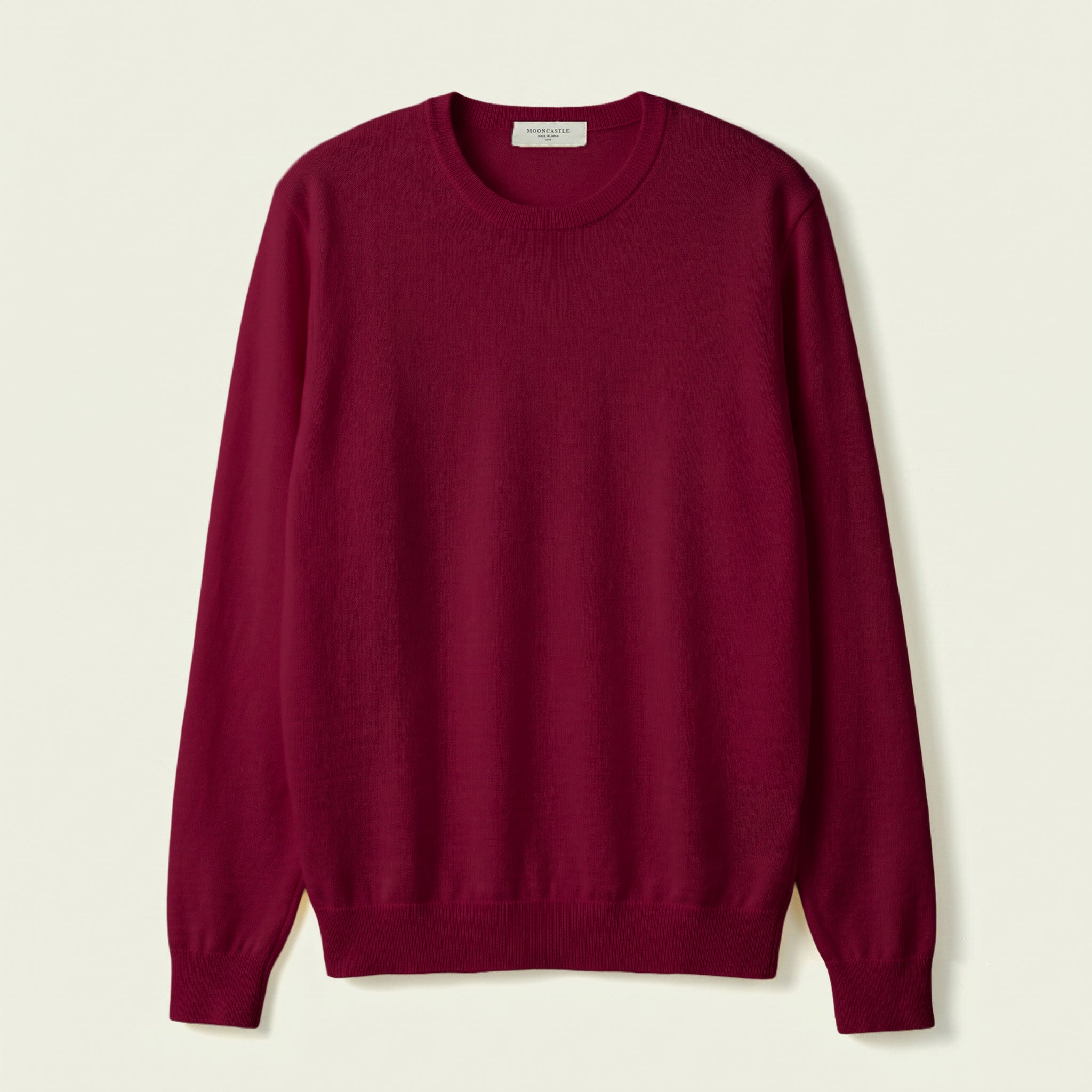 【限定カラー】12G Lightweight Merino Wool Crewneck