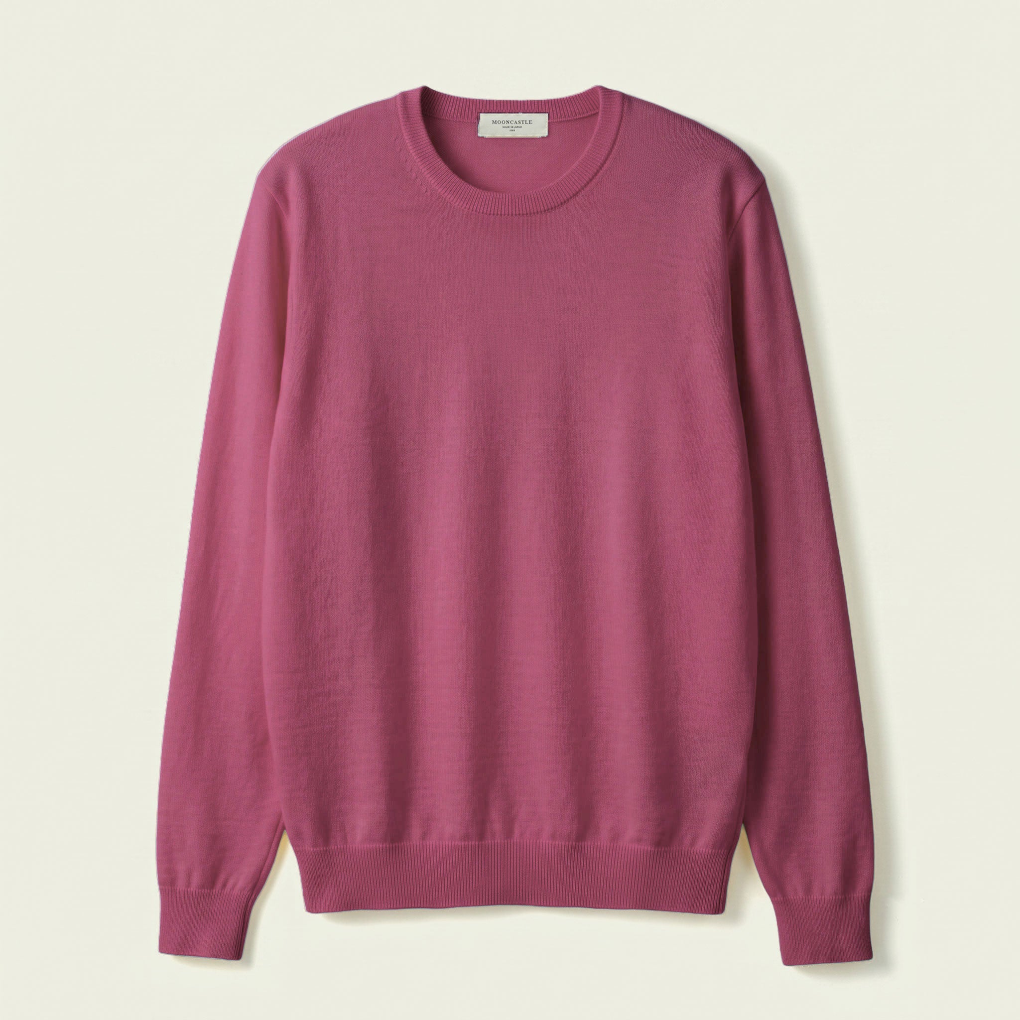 【限定カラー】12G Lightweight Merino Wool Crewneck