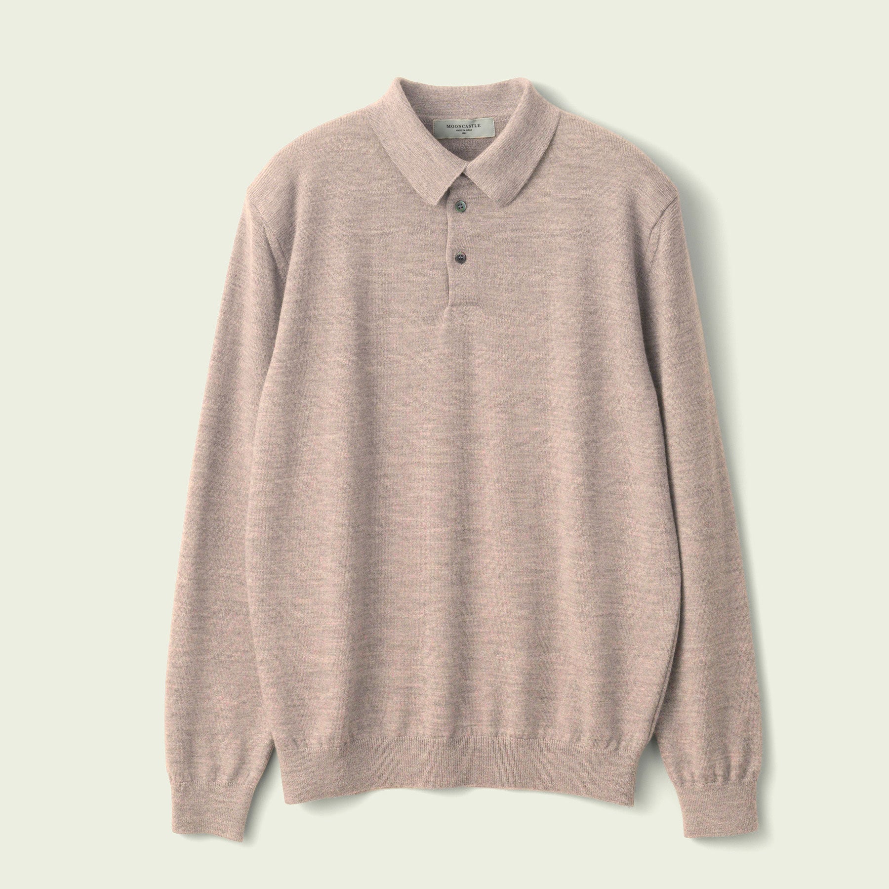 12G Lightweight Merino Wool Poloneck