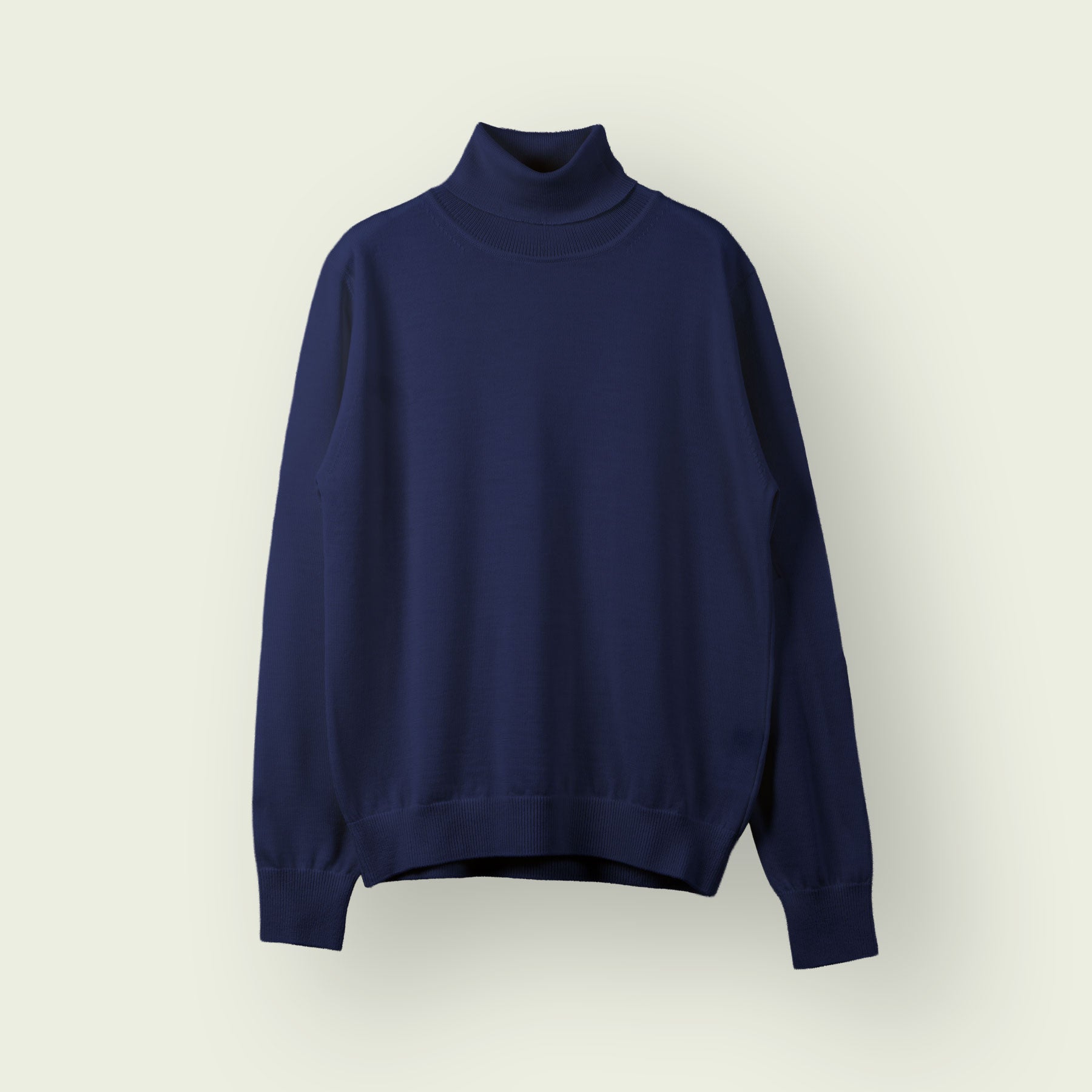 【WOMEN】12G Lightweight Merino Wool Turtleneck