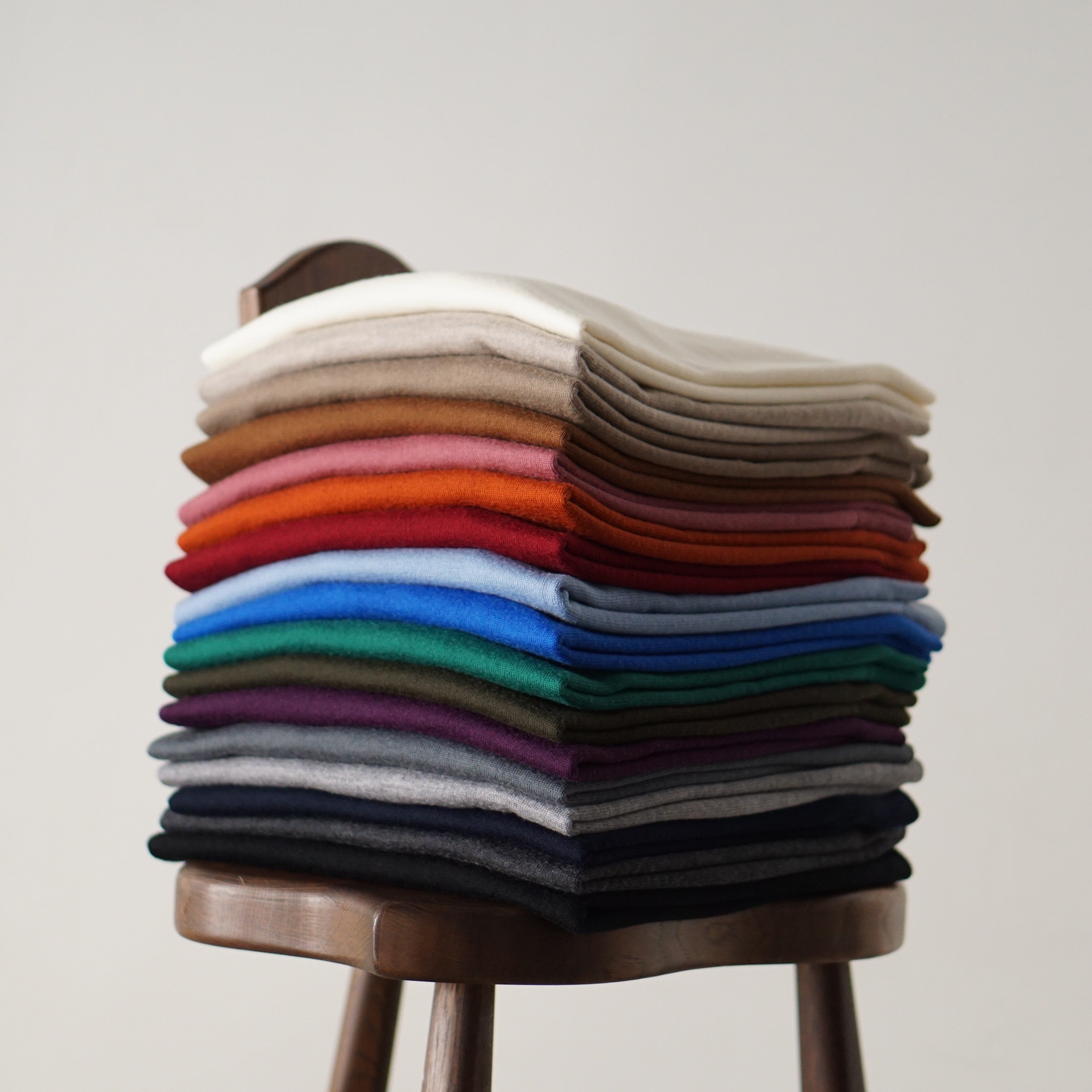 限定カラーを店頭で。 新しいメリノウールコレクション