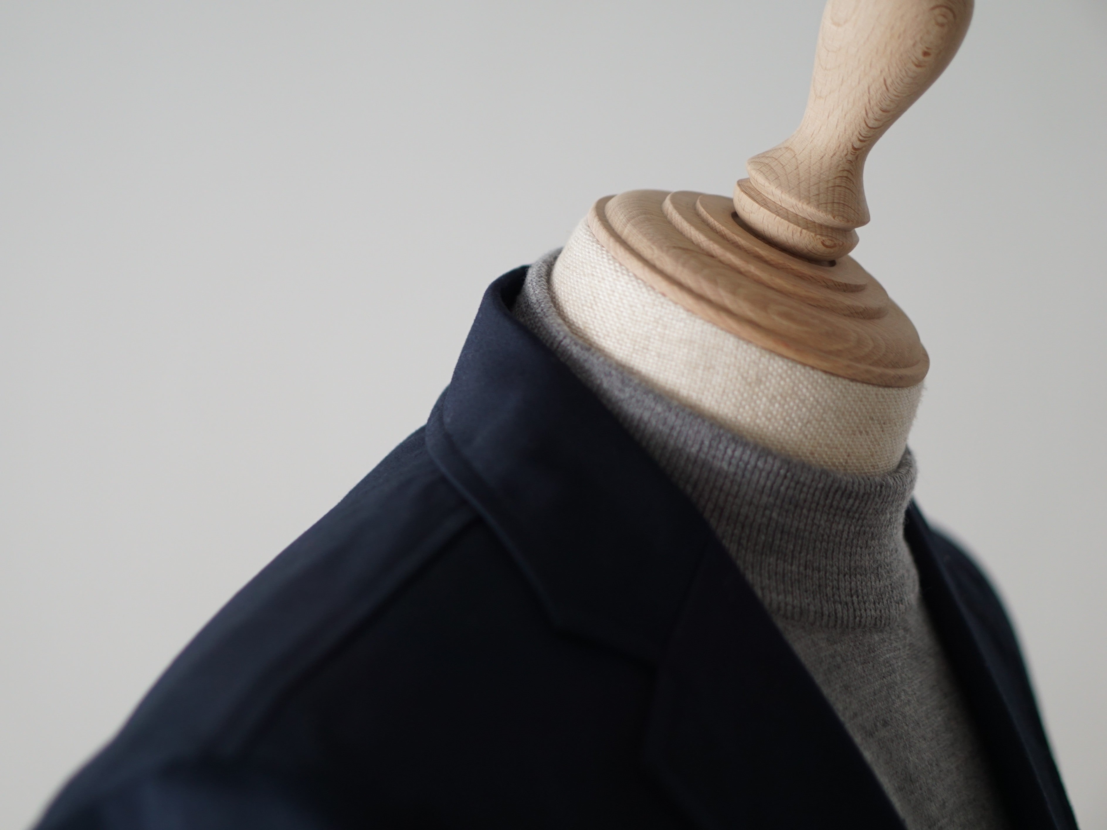 12G Lightweight Merino Wool Mockneck