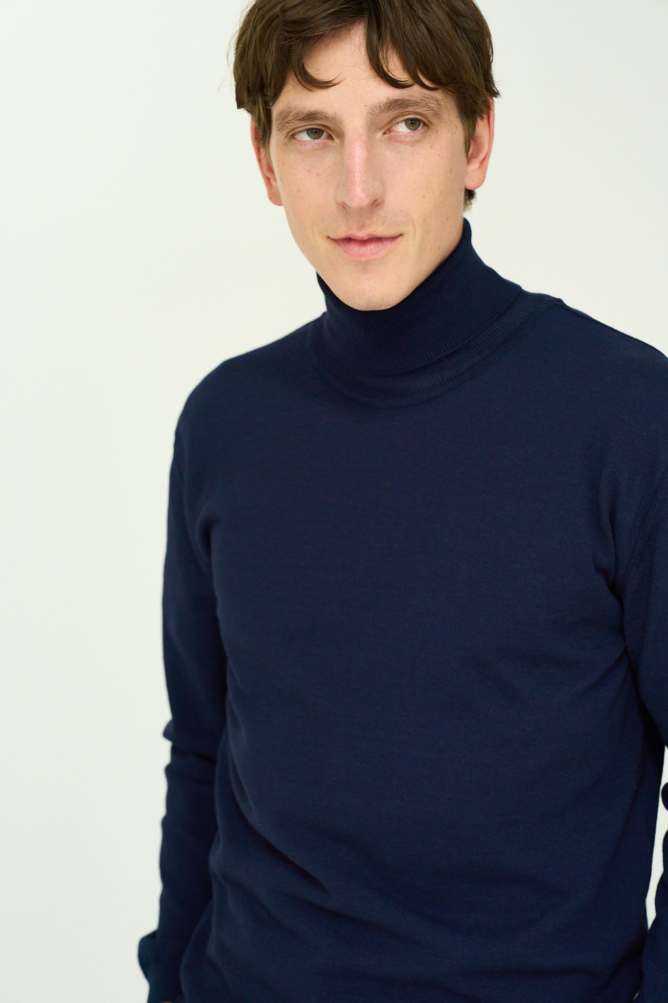 ICE COTTON  LONG TURTLE NECK