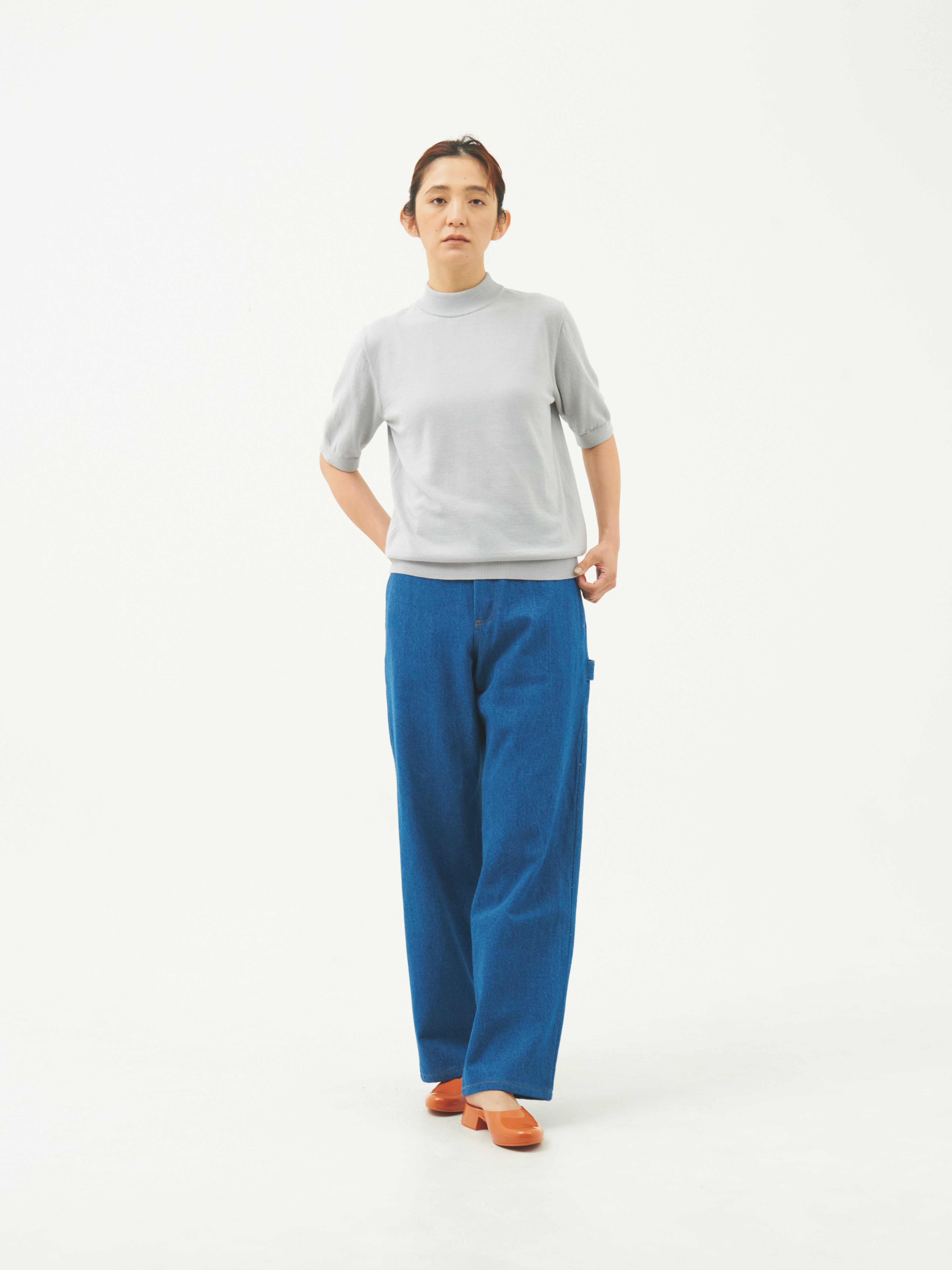 【WOMEN】ICE COTTON MOCKNECK