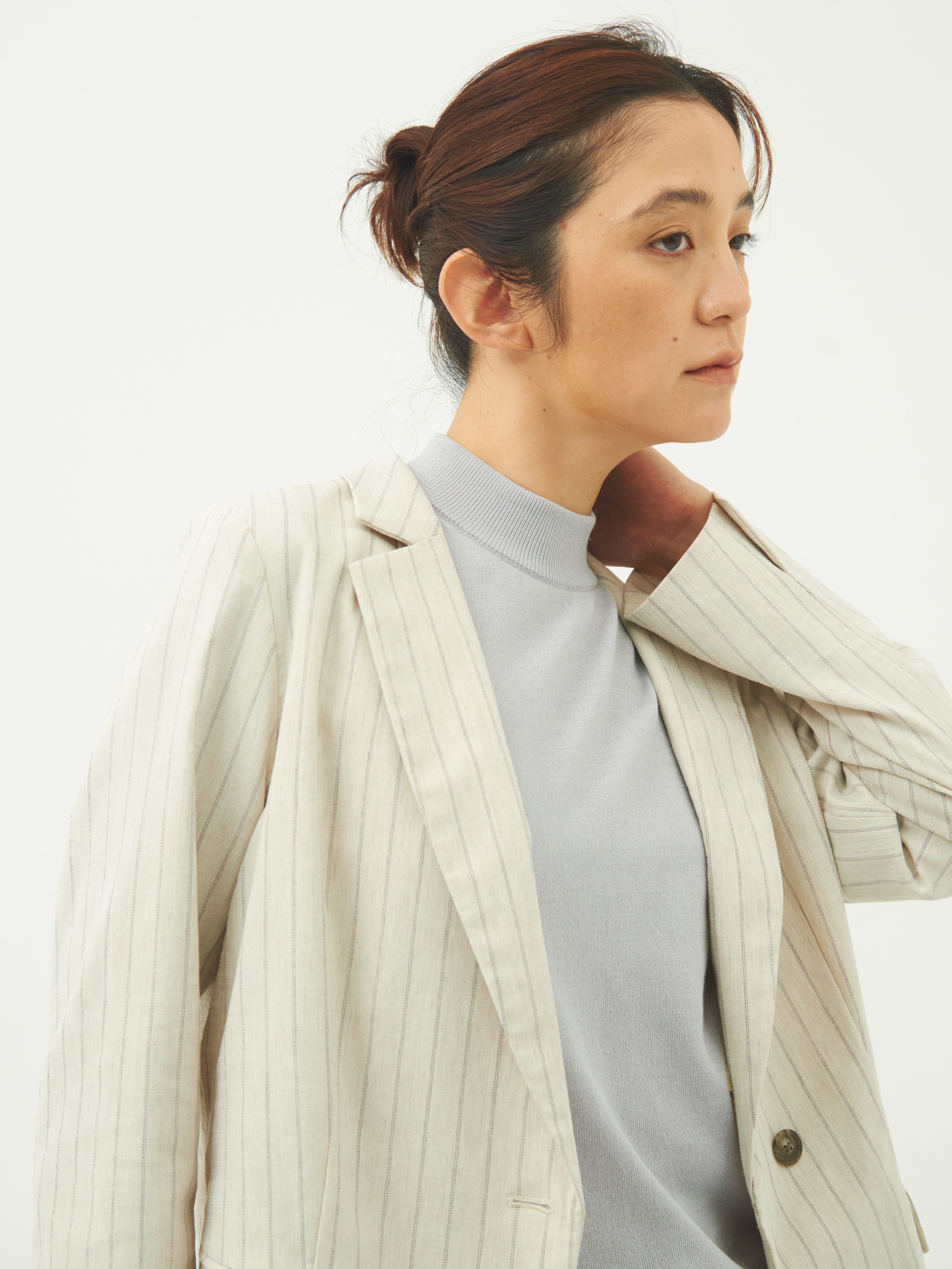 【WOMEN】ICE COTTON MOCKNECK