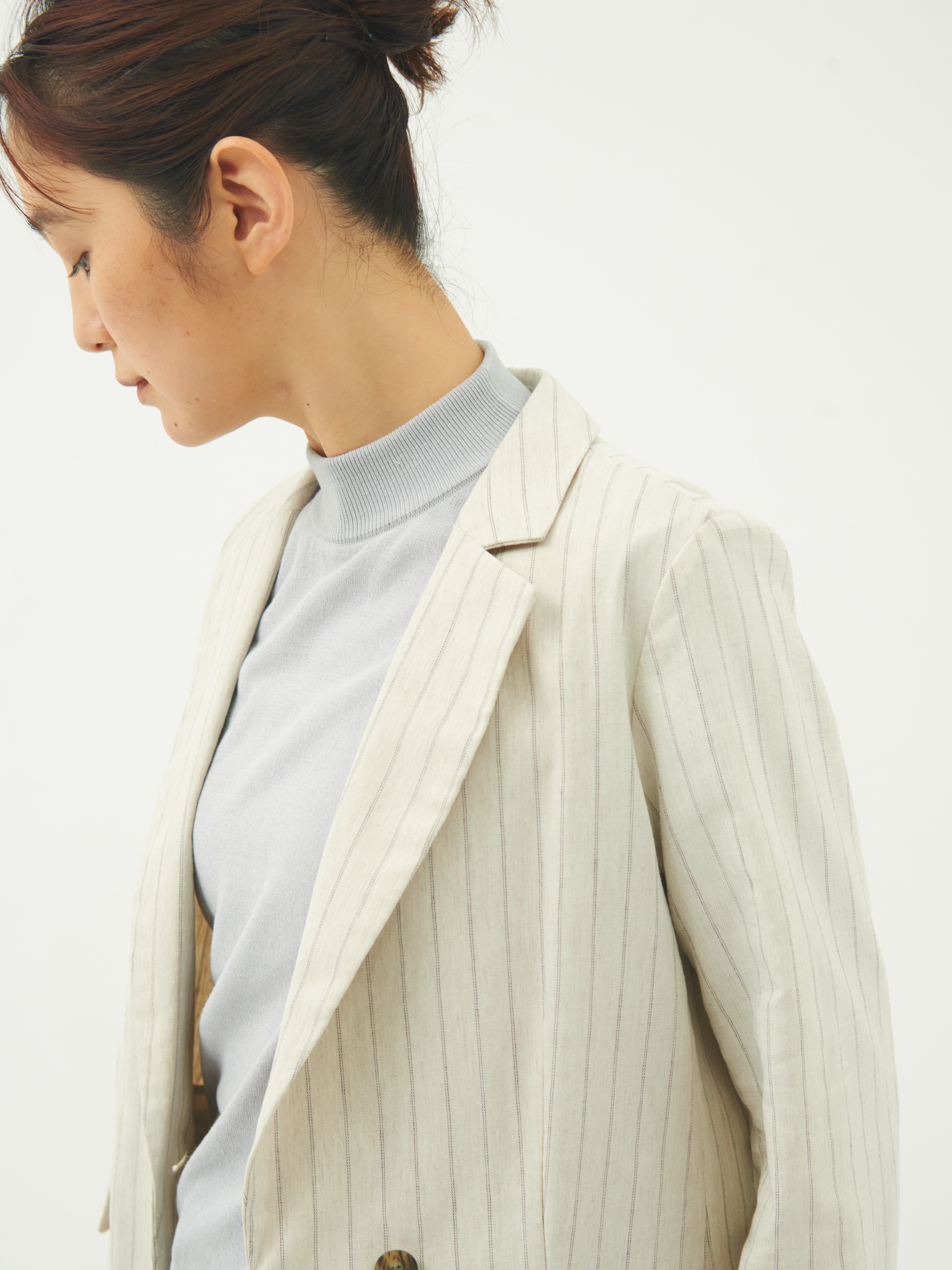 【WOMEN】ICE COTTON MOCKNECK