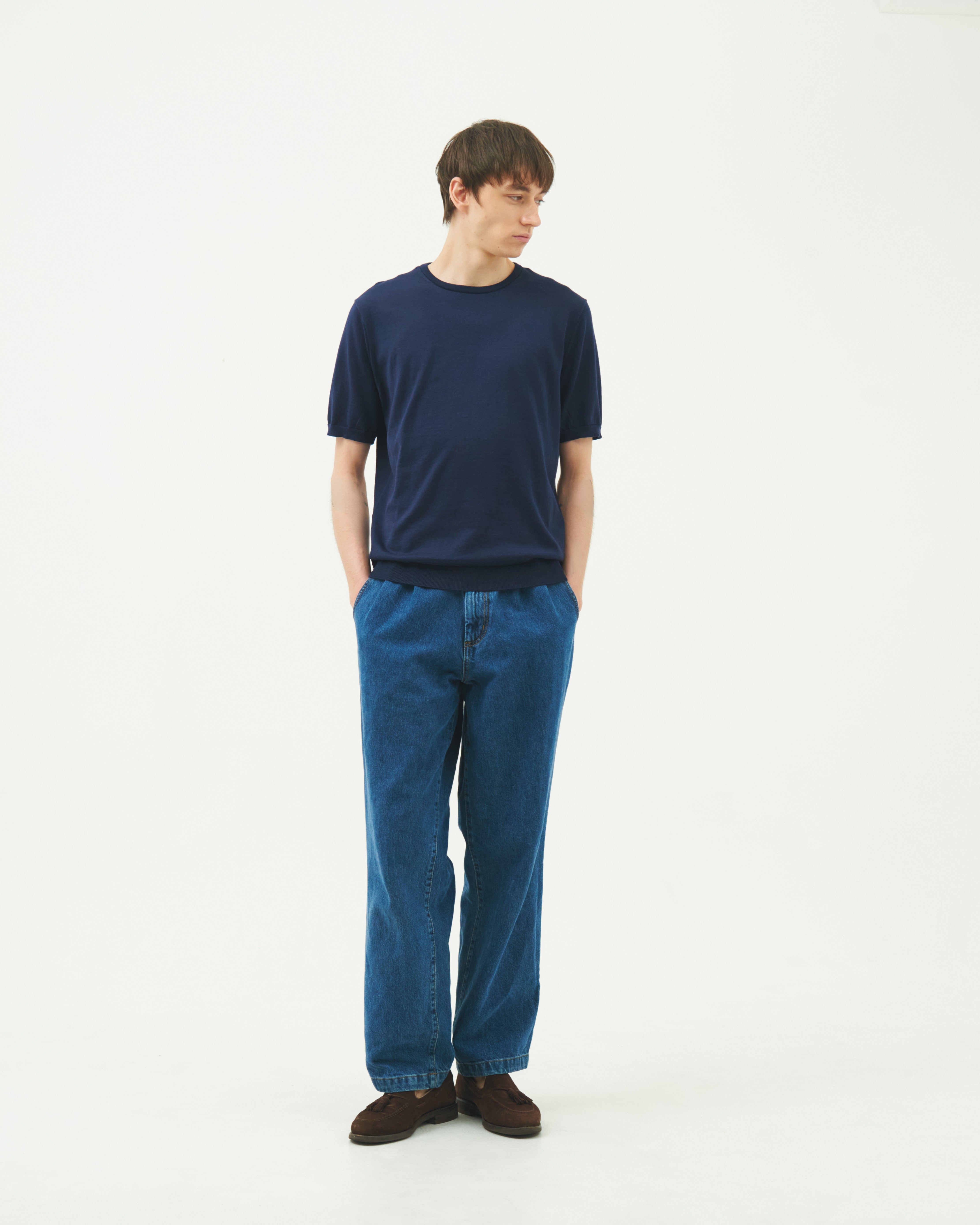 【NEW】SEA ISLAND COTTON CREWNECK