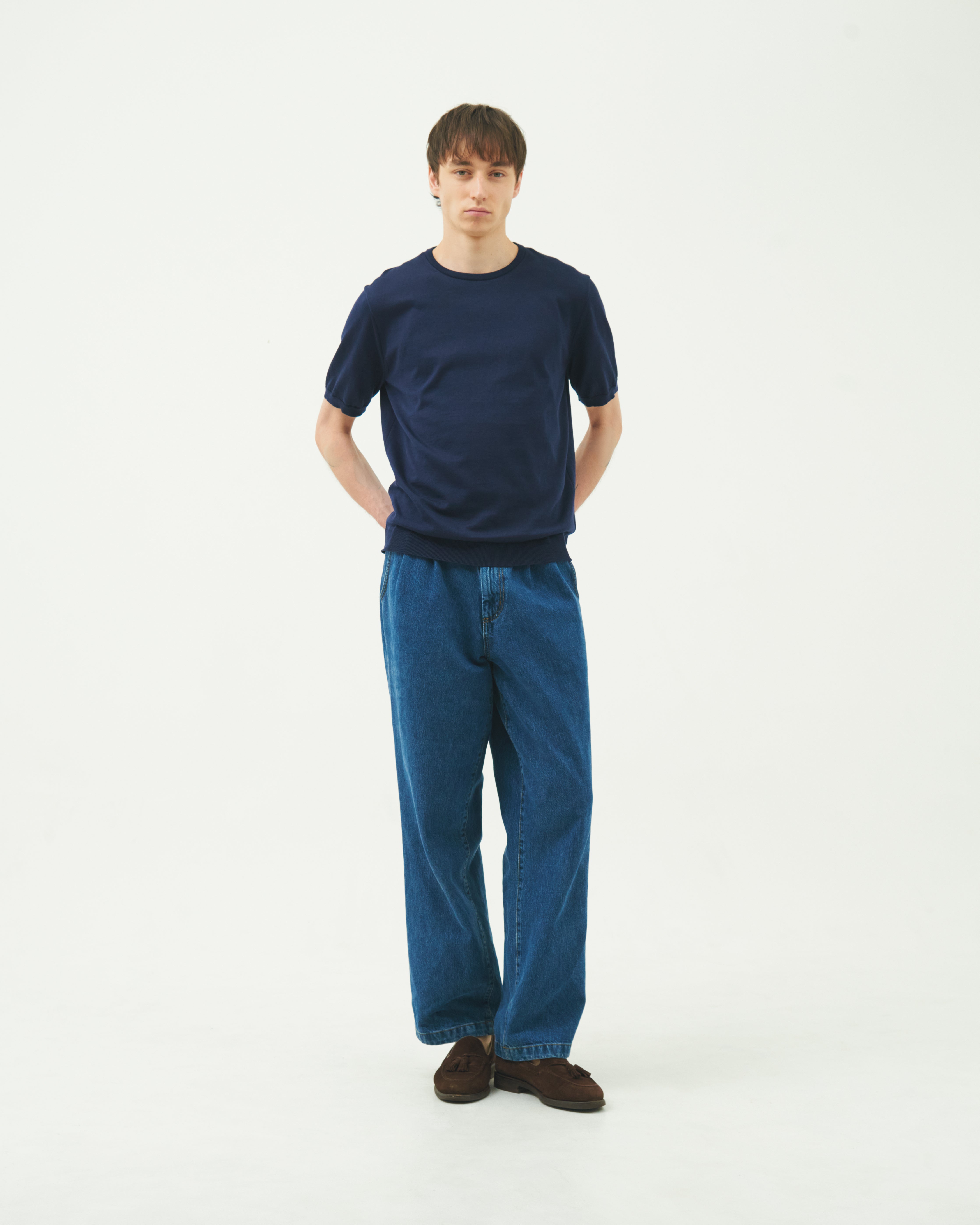 【NEW】SEA ISLAND COTTON CREWNECK