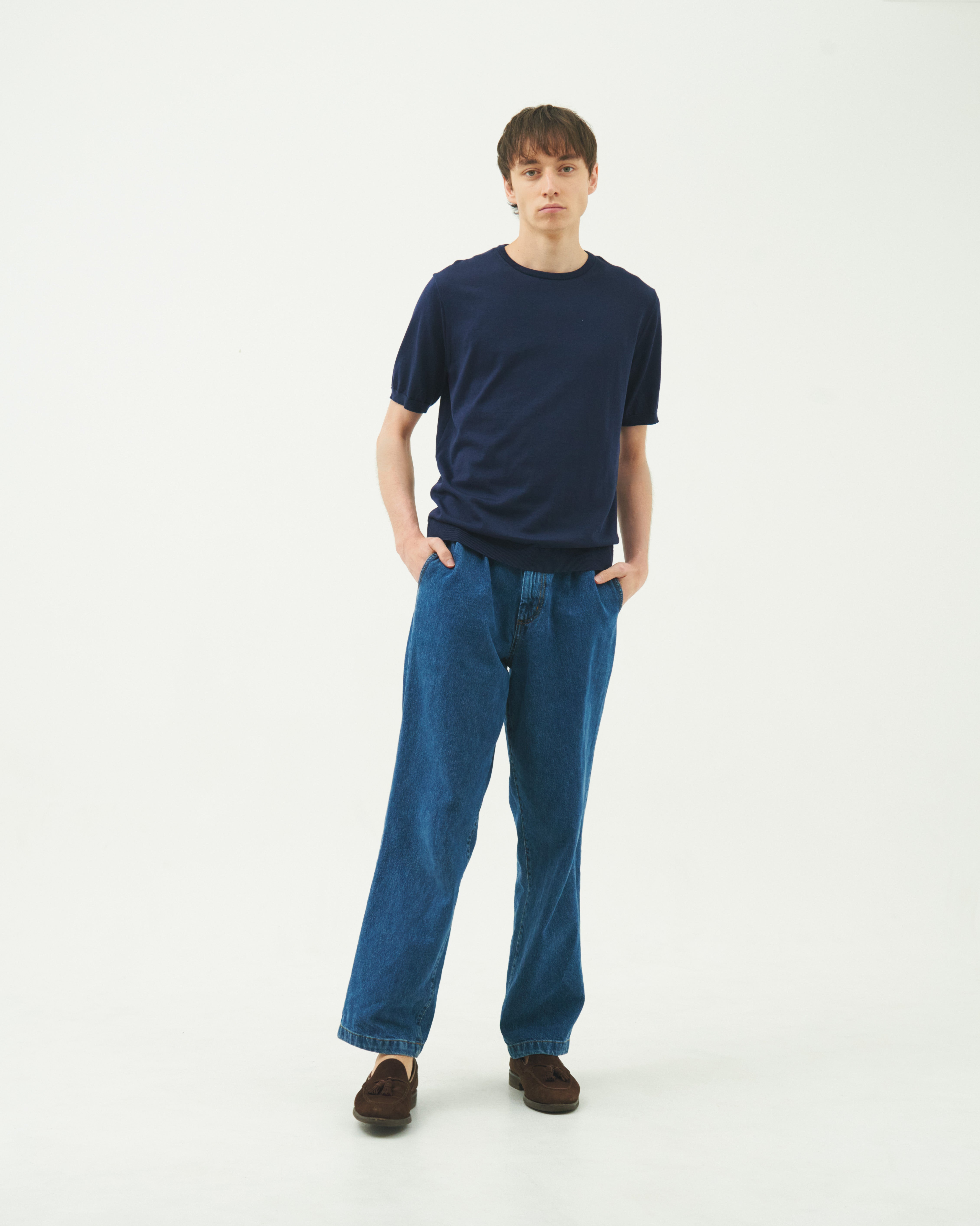 【NEW】SEA ISLAND COTTON CREWNECK