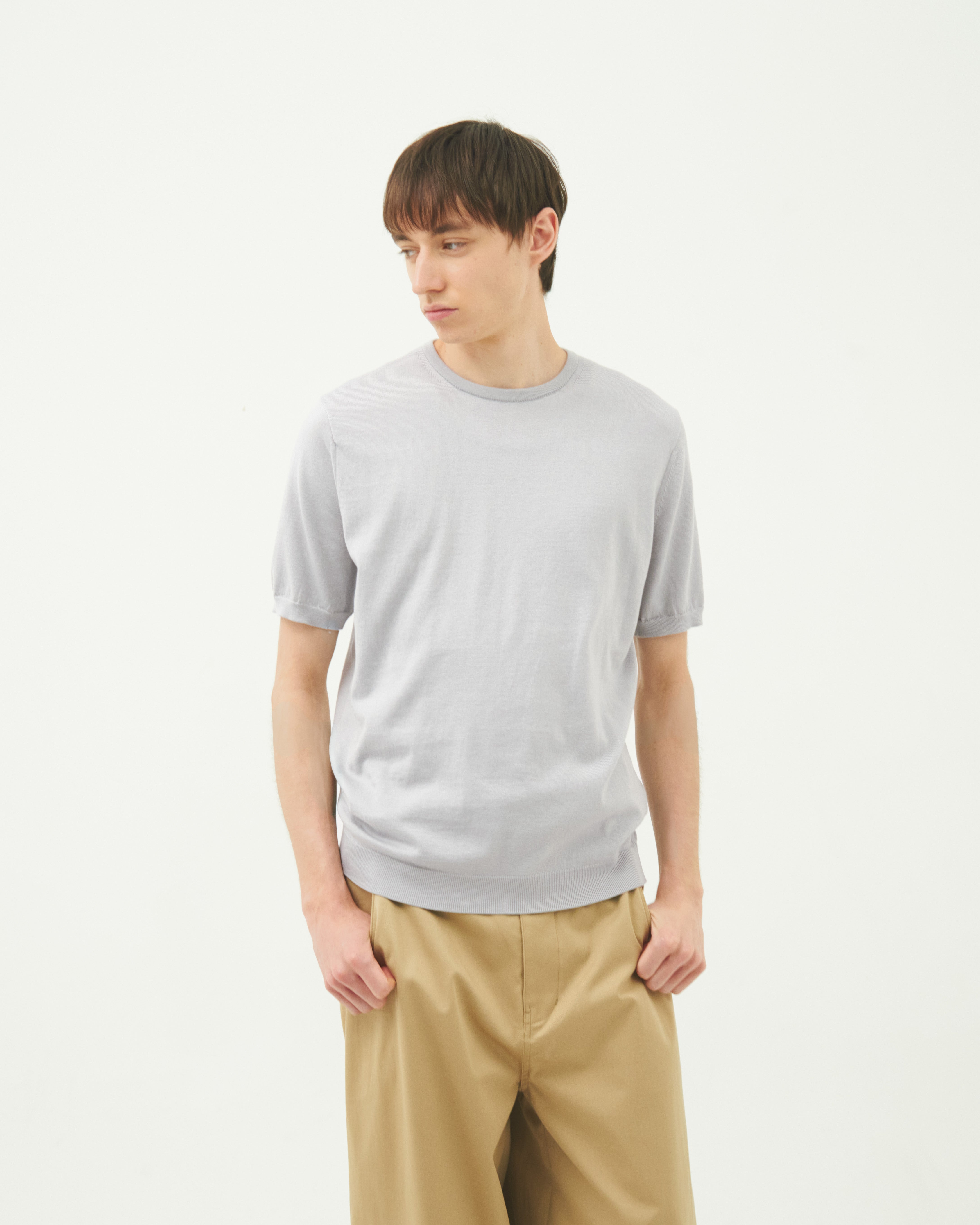 【NEW】SEA ISLAND COTTON CREWNECK
