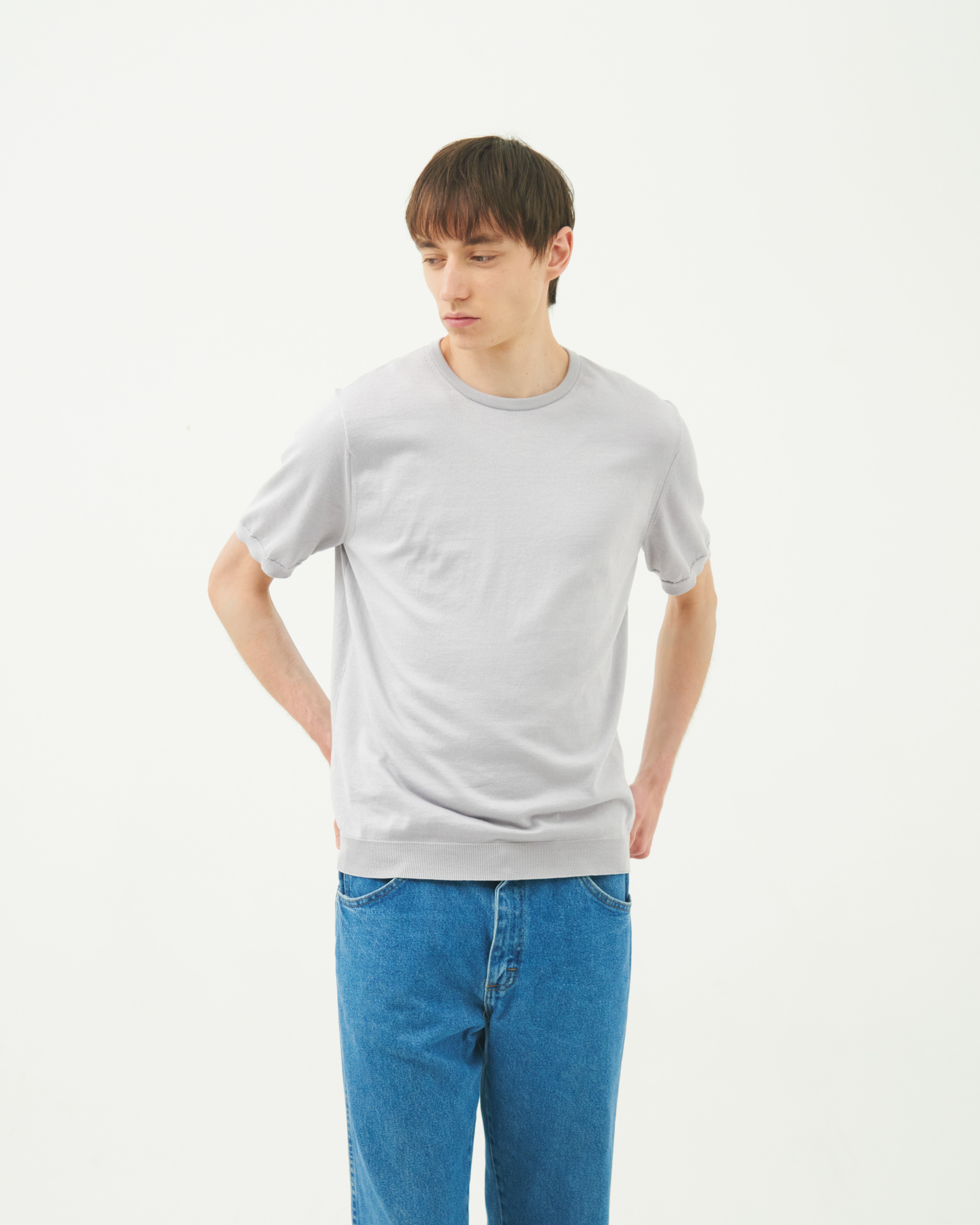 【NEW】SEA ISLAND COTTON CREWNECK