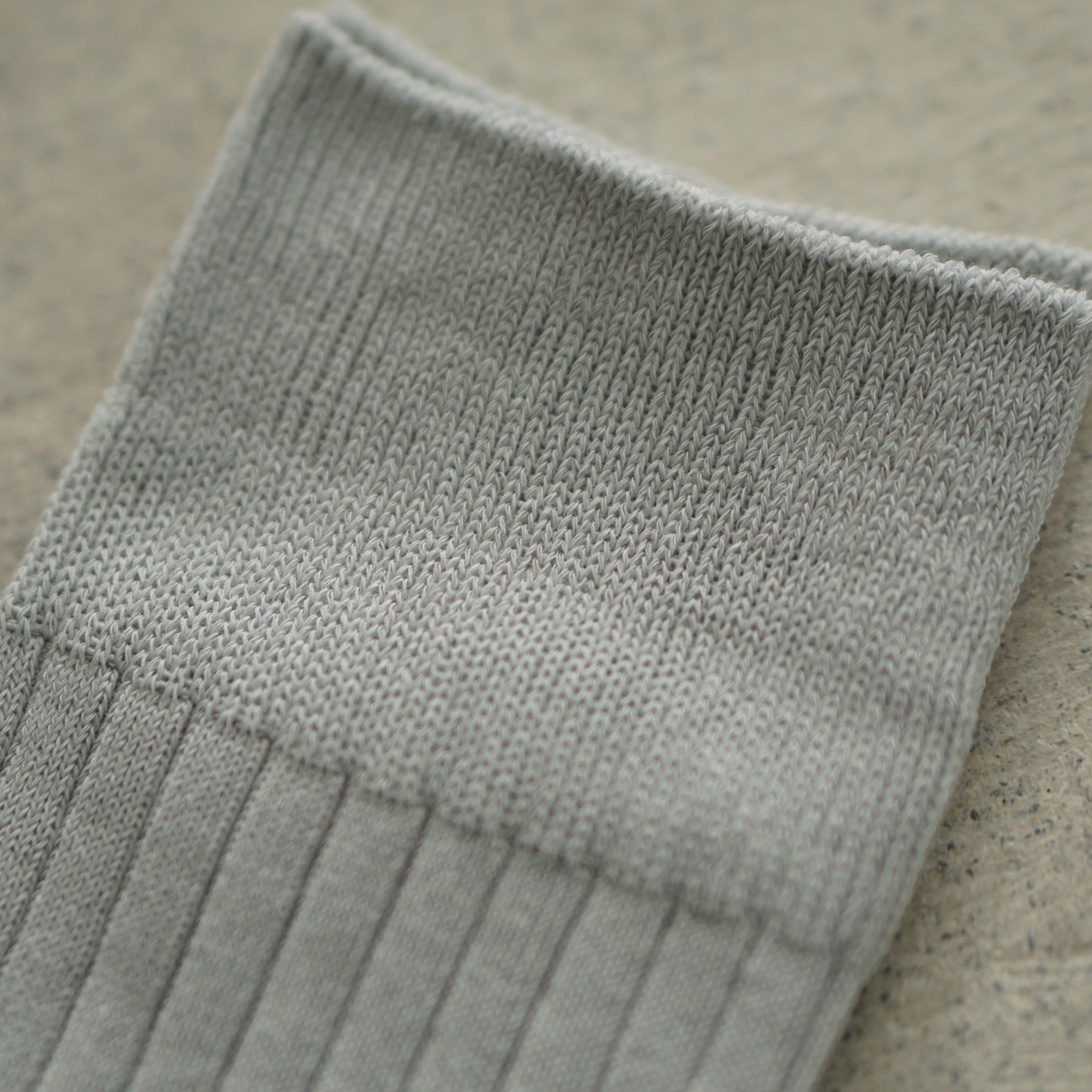 HALISON×MOONCASTLE Ice Cotton Rib Socks