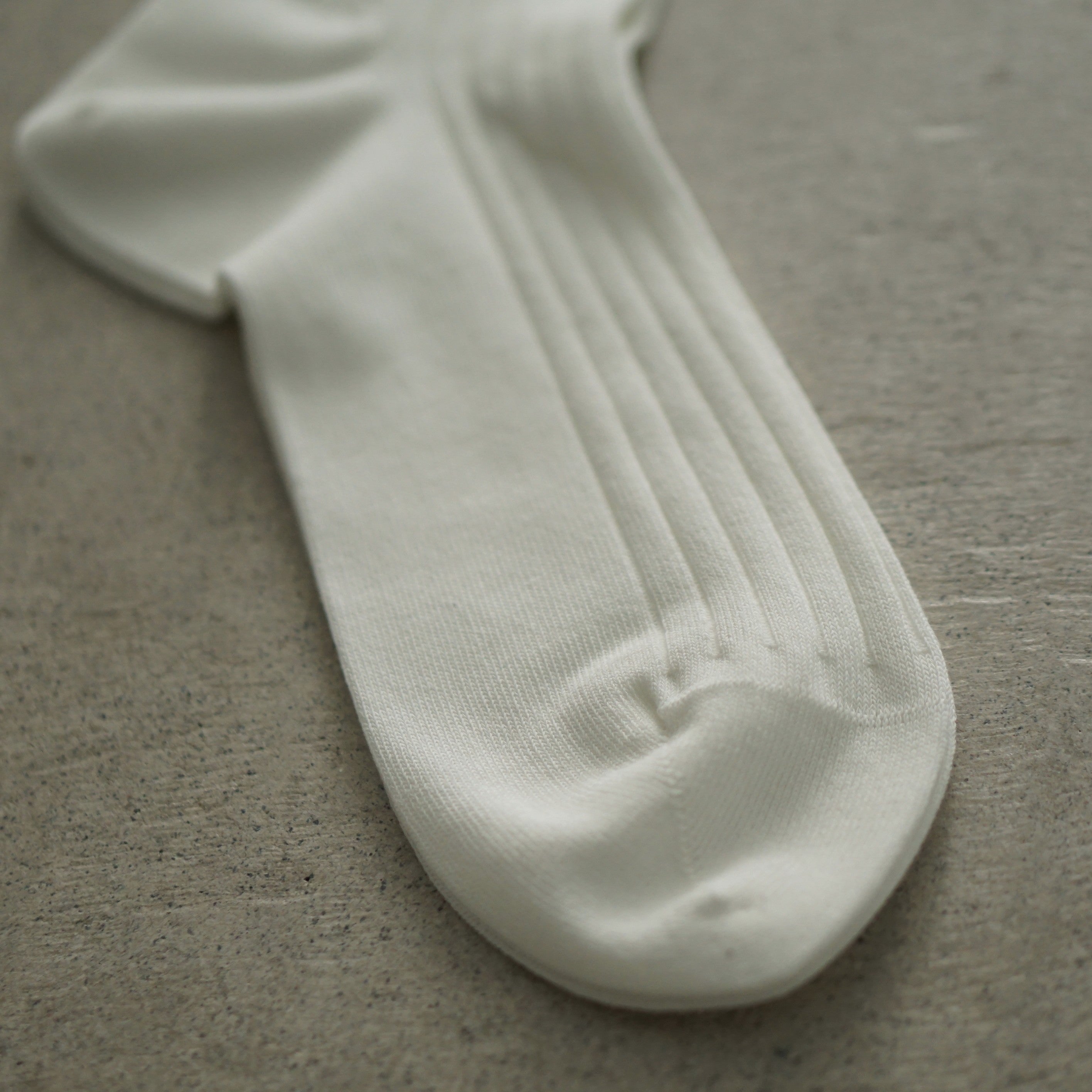 HALISON×MOONCASTLE Ice Cotton Rib Socks