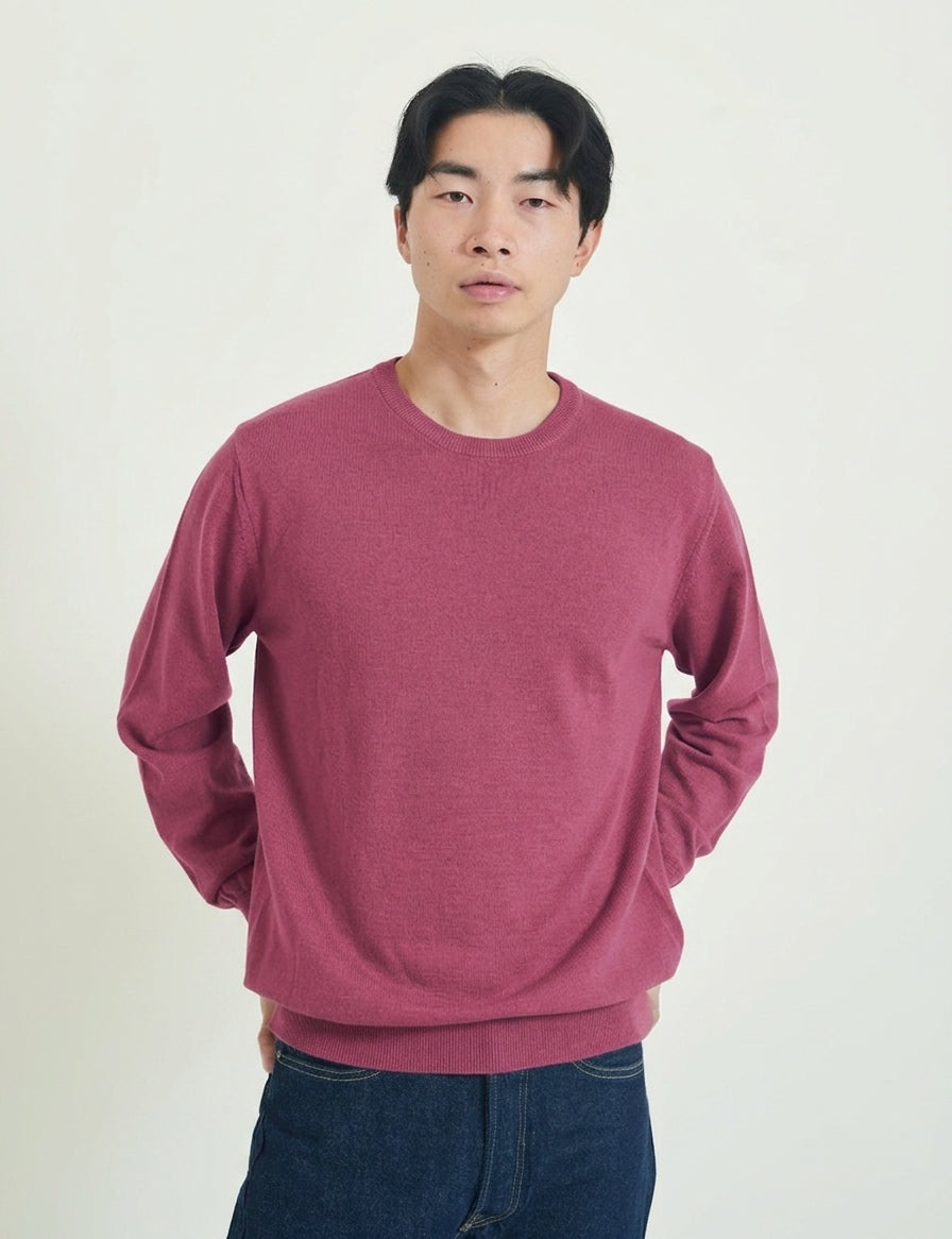【限定カラー】12G Lightweight Merino Wool Crewneck