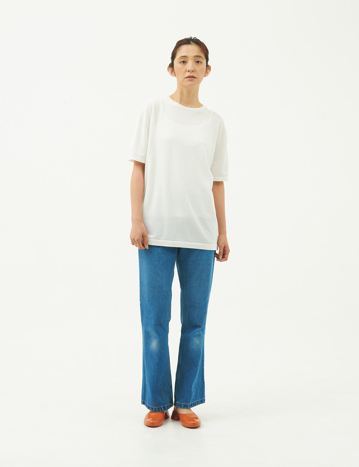 【UNISEX】ICE COTTON RELAX CREWNECK