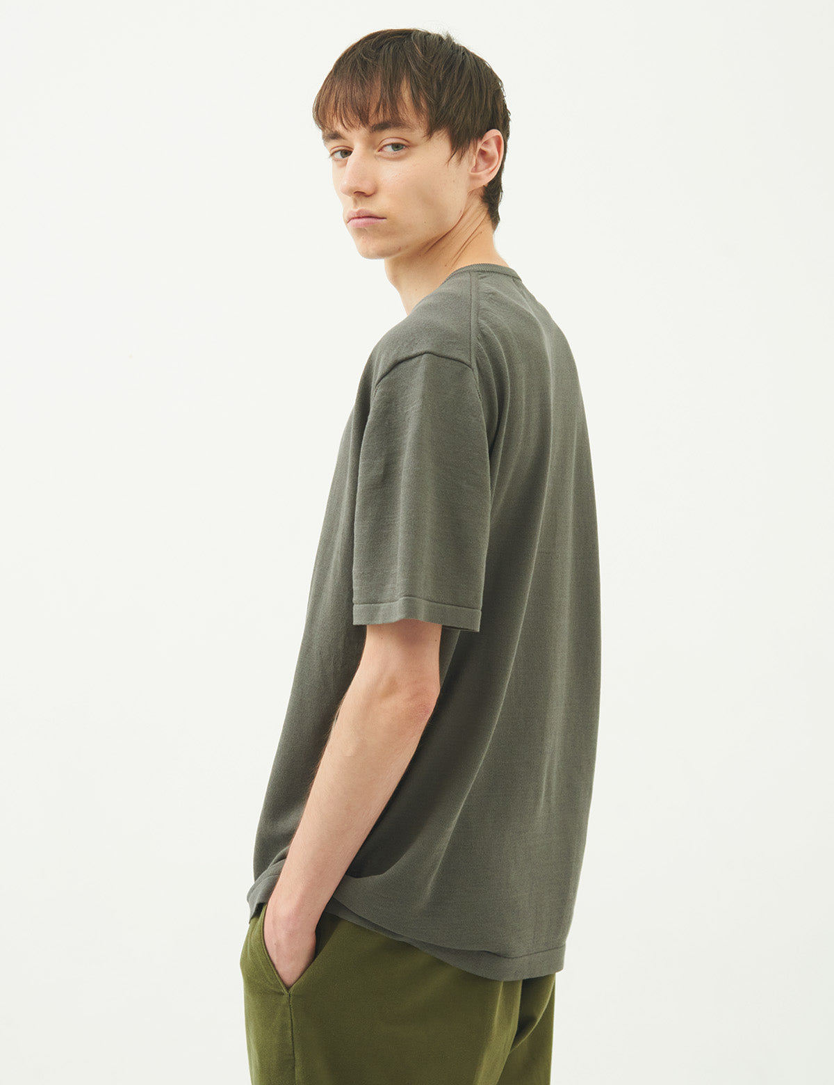 【UNISEX】ICE COTTON RELAX CREWNECK