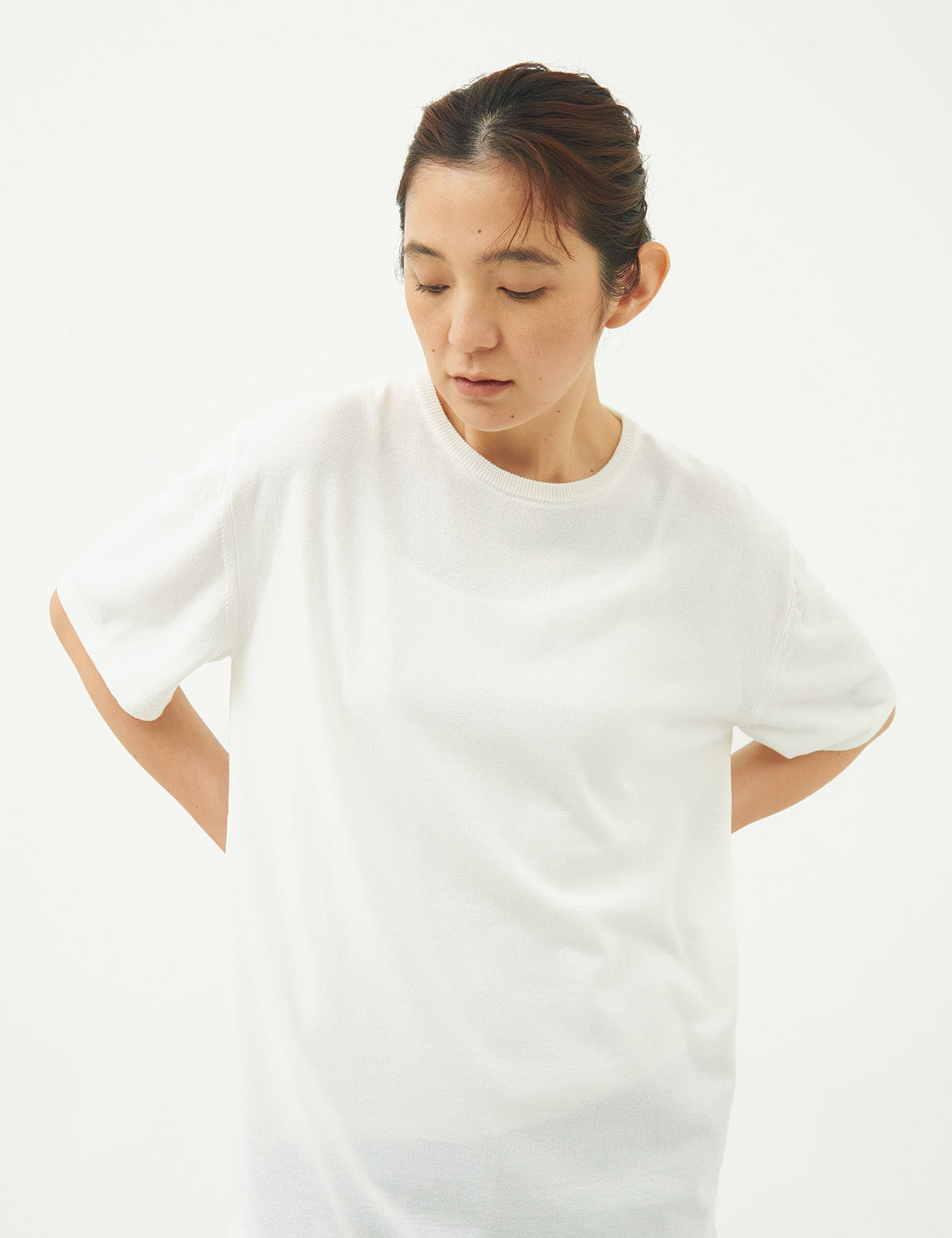 【UNISEX】ICE COTTON RELAX CREWNECK