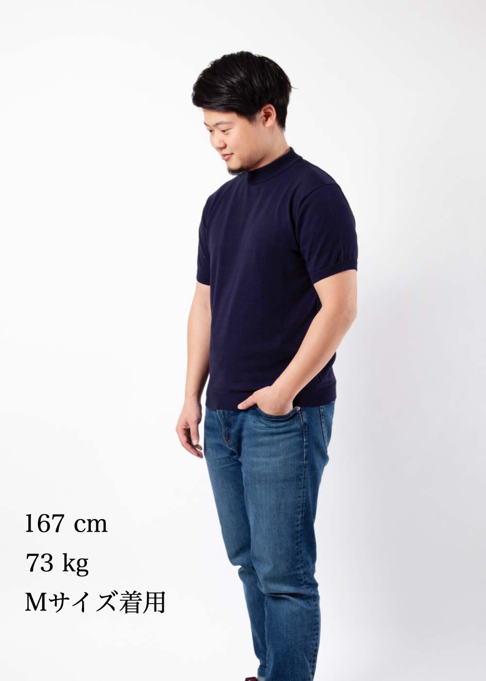 【2024SSモデル】ICE COTTON MOCK NECK