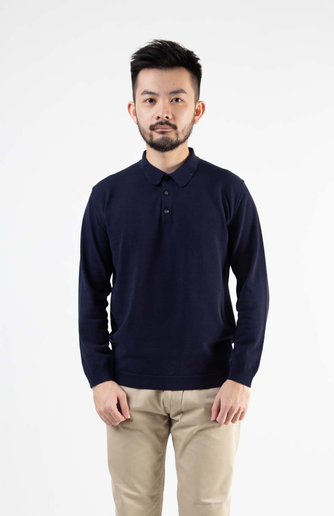 ICE COTTON LONG POLO NECK