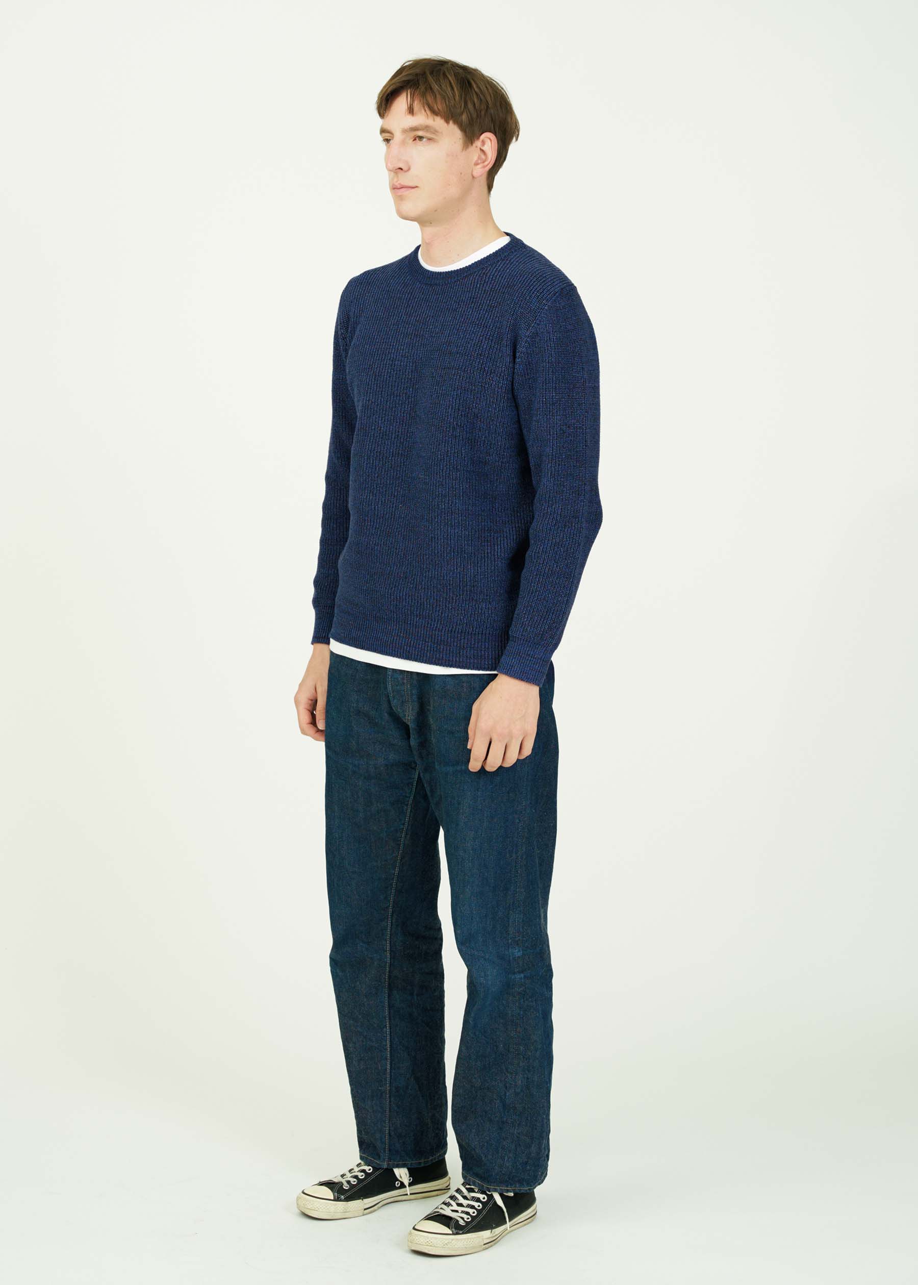 COTTON HEAVY WEIGHT CREW NECK