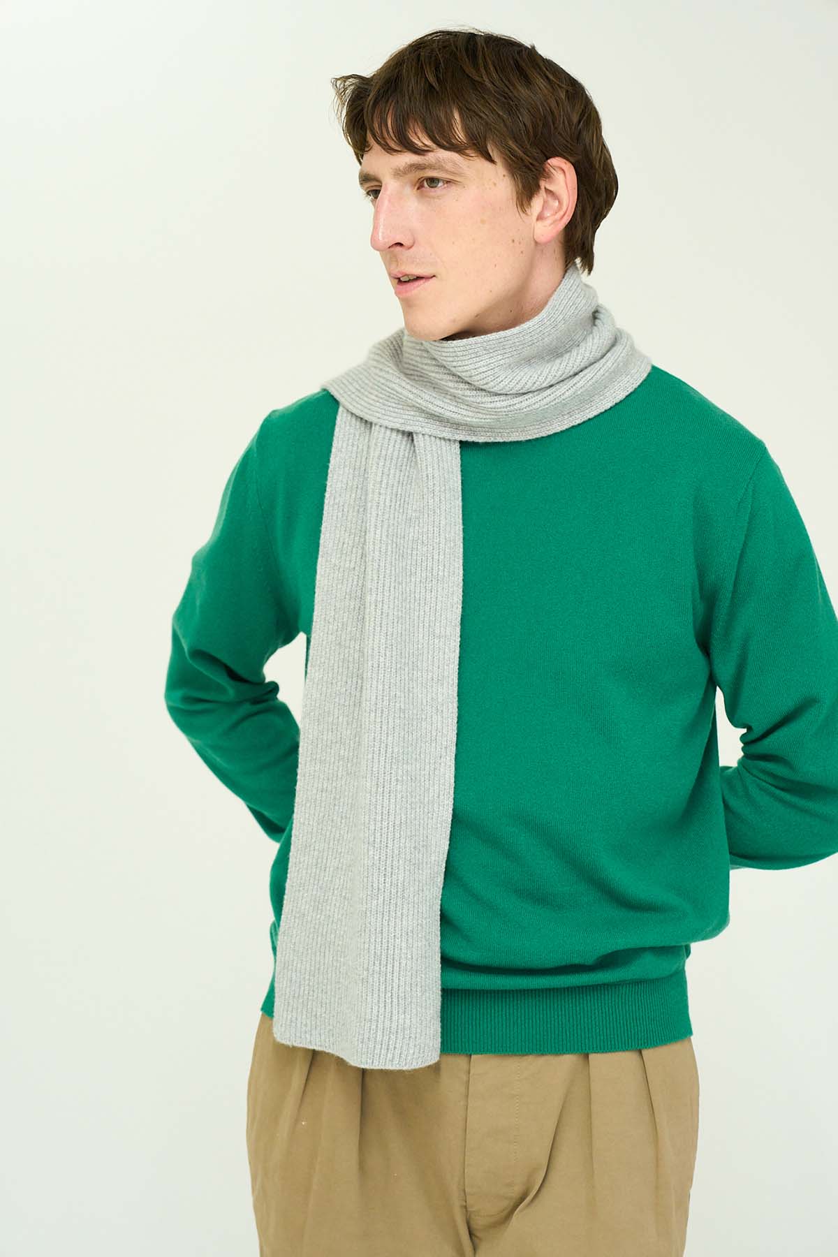 トップス MacoHERILL Cashmerenep Sweater CASHMERE MOCKNECK