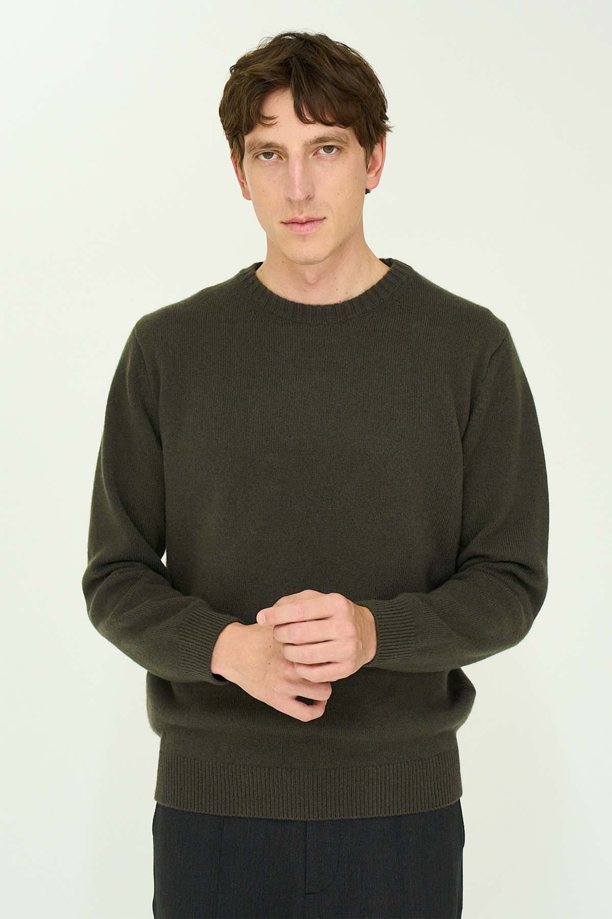 【NEW】CASHMERE SILK CREWNECK