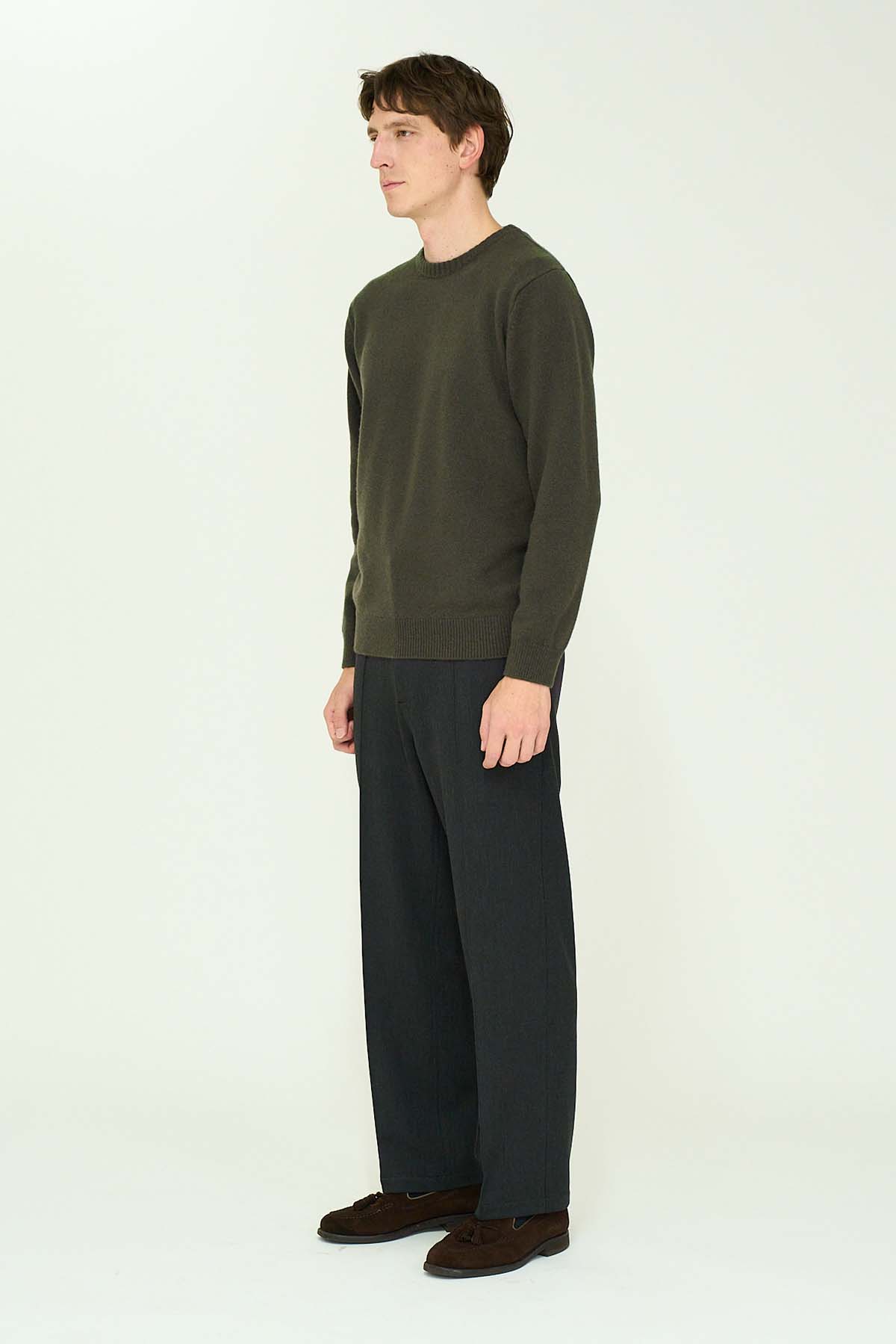 【NEW】CASHMERE SILK CREWNECK