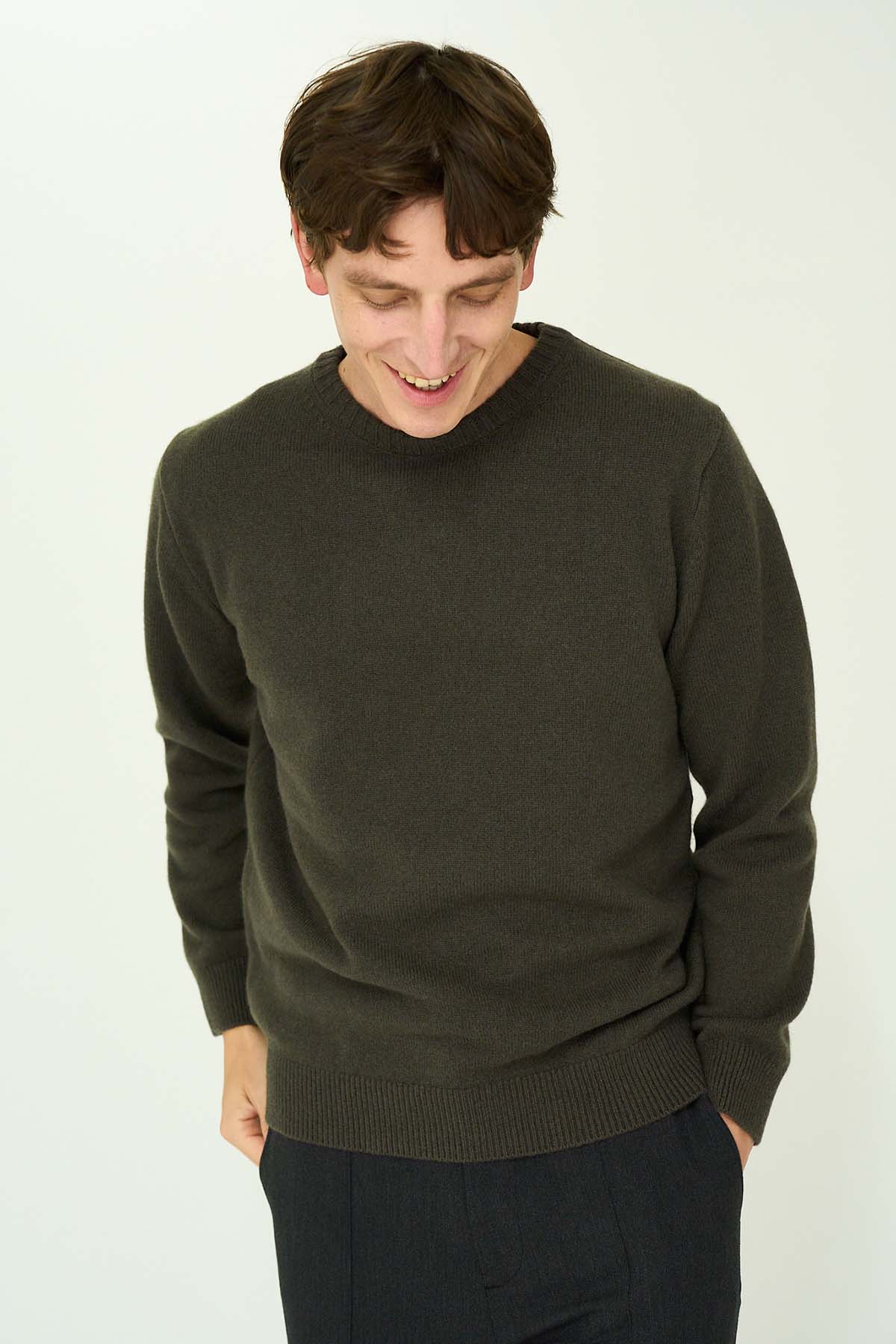 【NEW】CASHMERE SILK CREWNECK