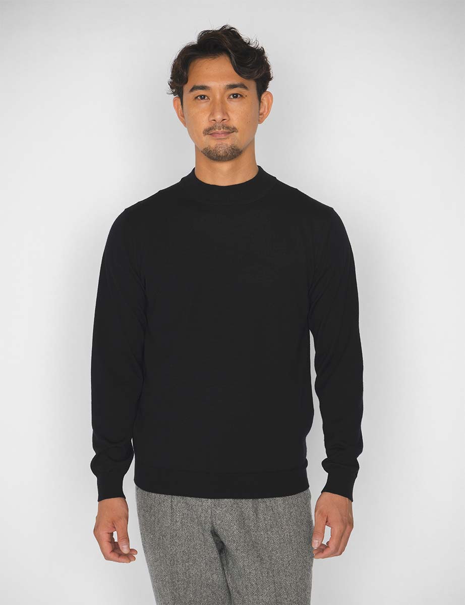 WOOL MOCKNECK